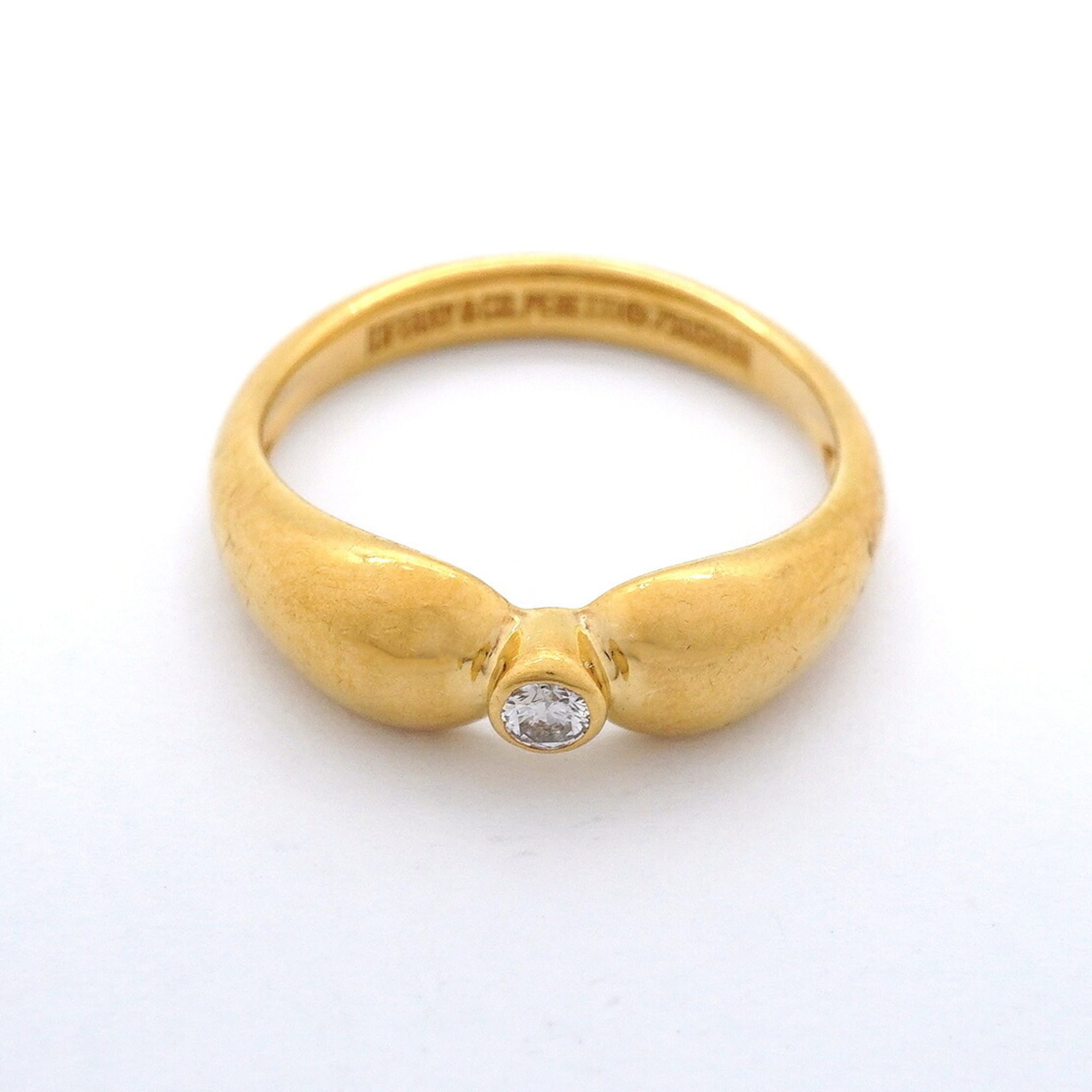 Tiffany Yellow Gold (18K) Band Ring (Pre-Owned)
