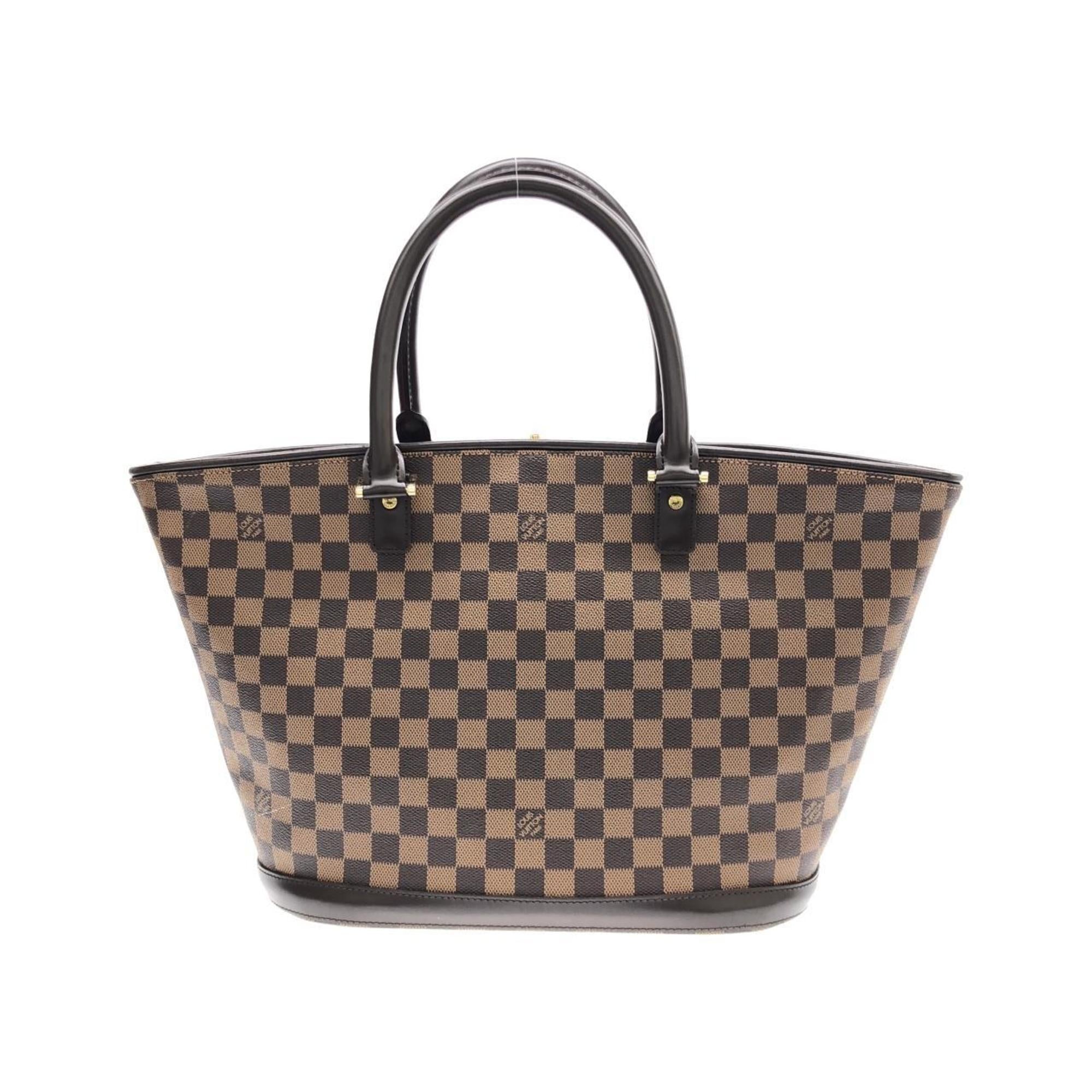 Louis Vuitton Brown Coated Canvas Handbag (Pre-Owned)