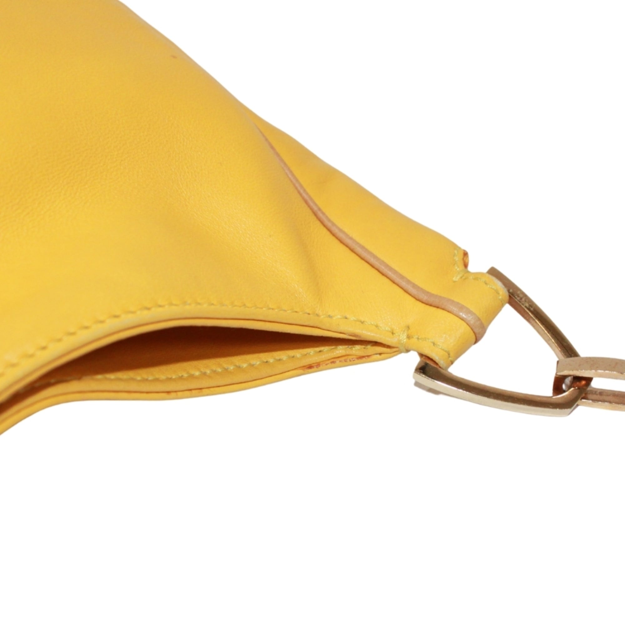 Loewe Yellow Leather Shoulder Bag (Pre-Owned)