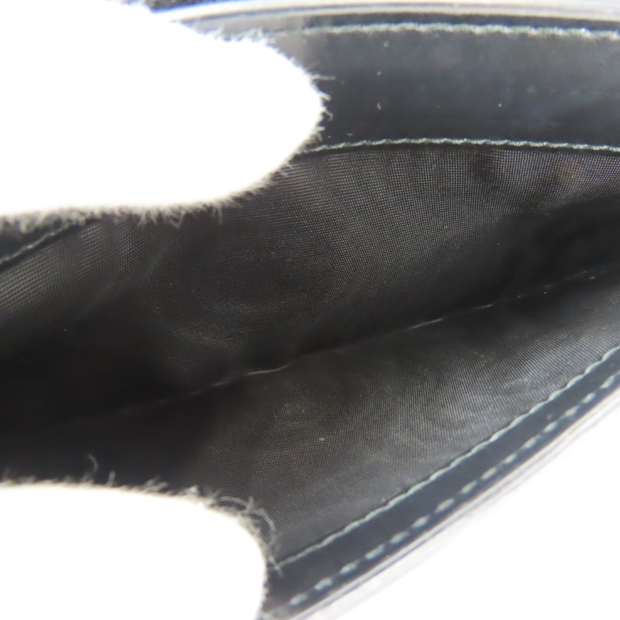 Gucci Black Gg Leather Wallet (Bi-Fold) (Pre-Owned)