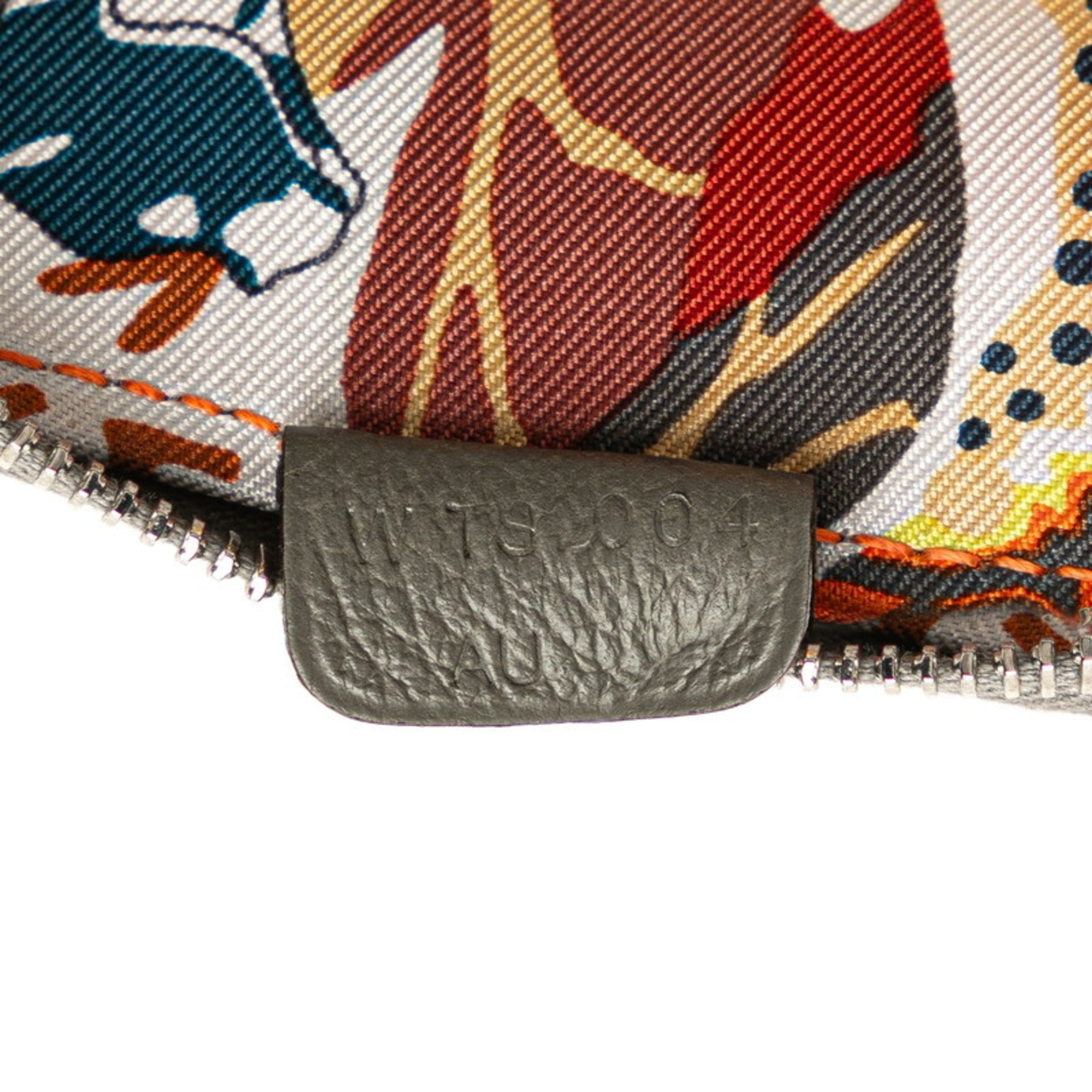Hermes Azap Gray Coin Purse/Coin Case (Pre-Owned)