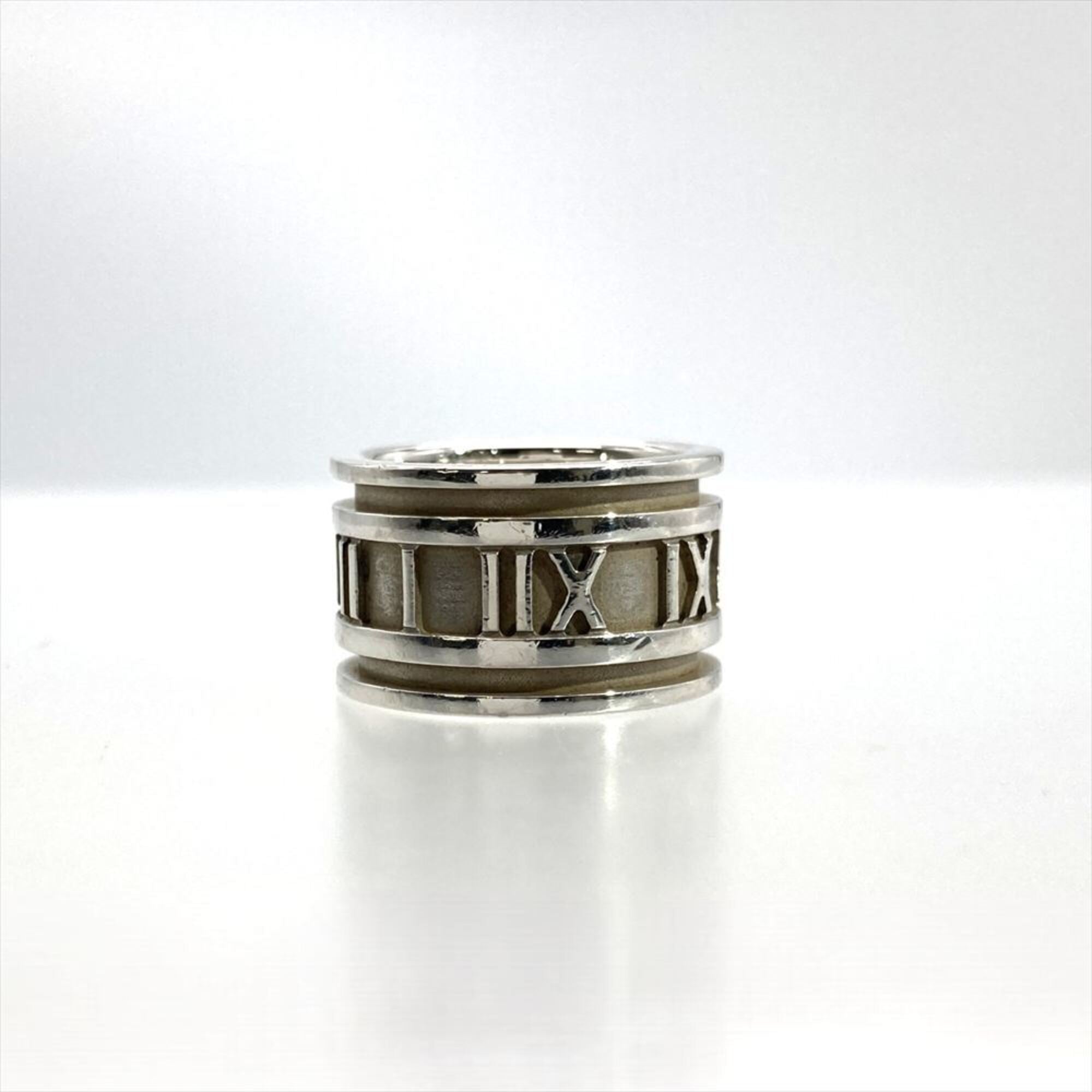 Tiffany Silver Silver 925 Band Ring (Pre-Owned)