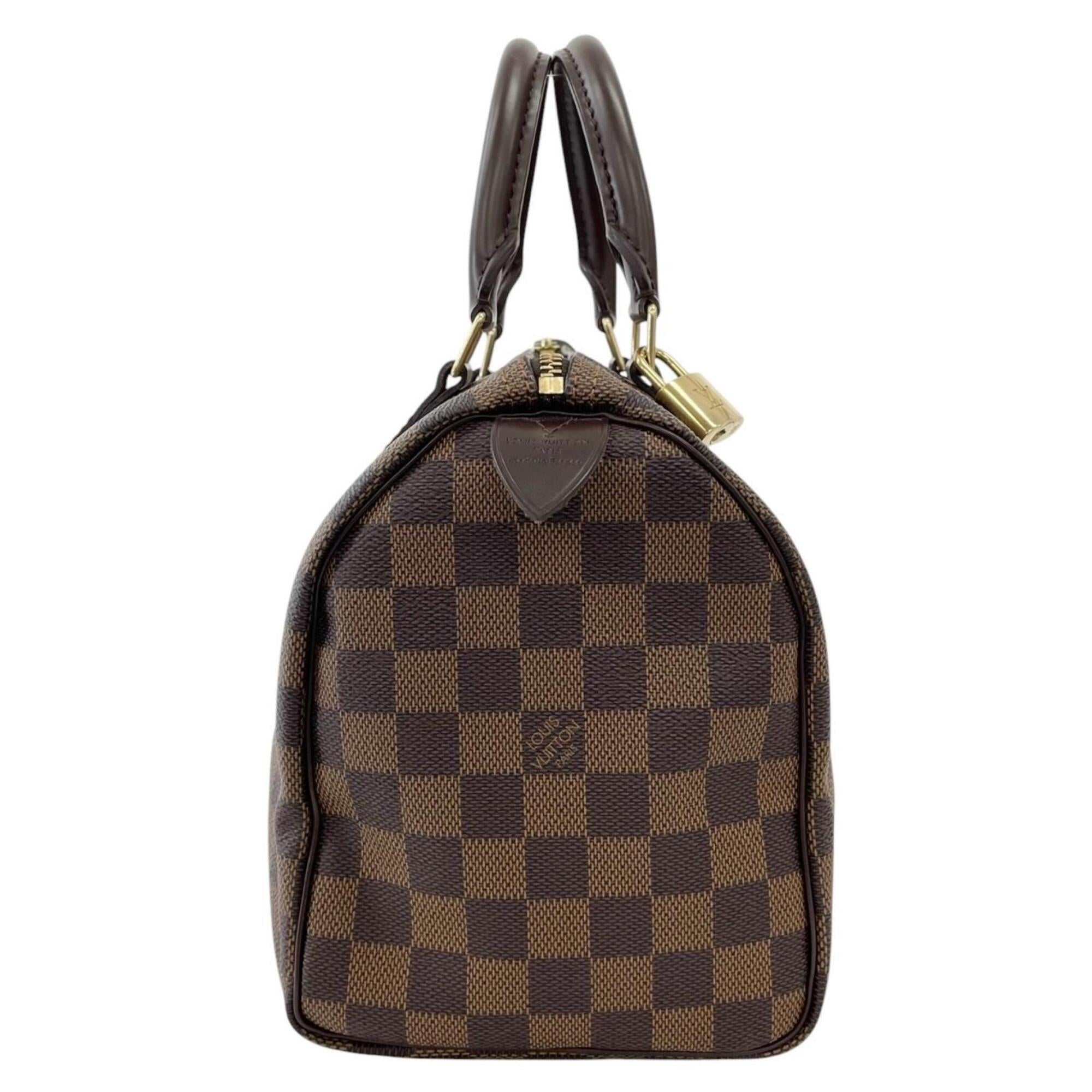 Louis Vuitton Damier Brown Damier Canvas Handbag (Pre-Owned)