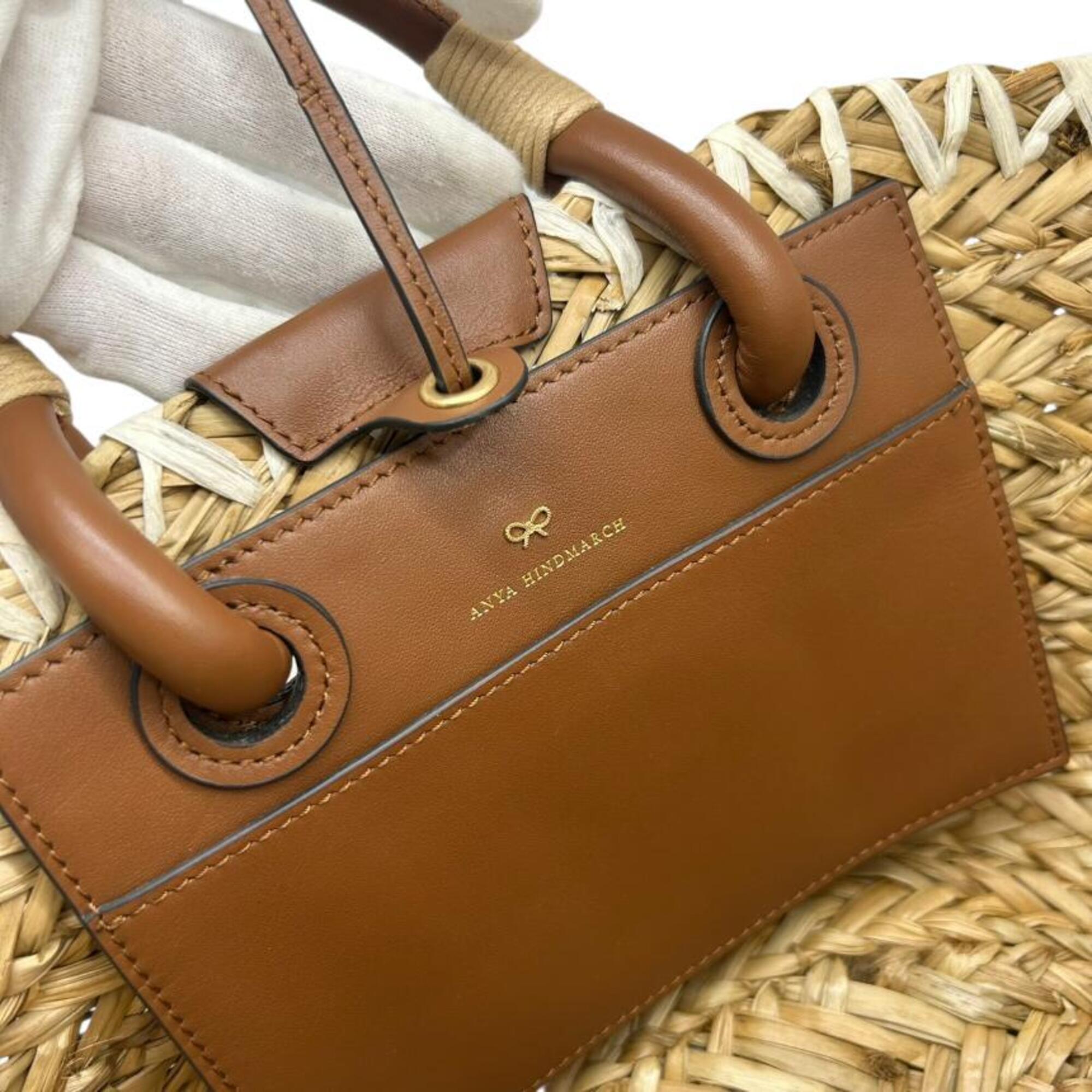 Anya Hindmarch Raffia Basket Handbag (Pre-Owned)