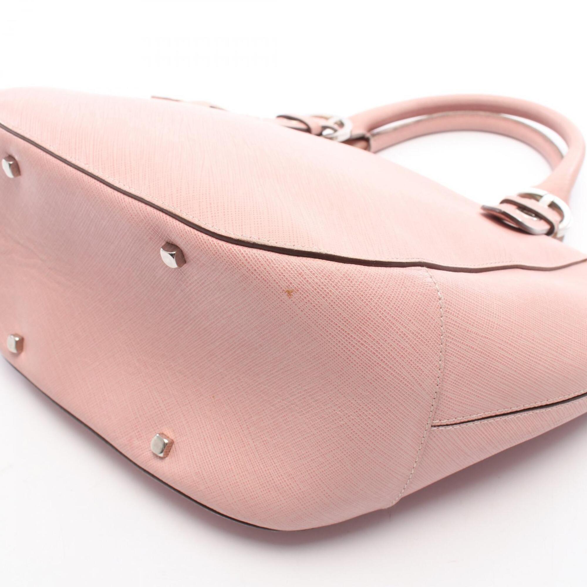 Salvatore Ferragamo Pink Leather Handbag (Pre-Owned)