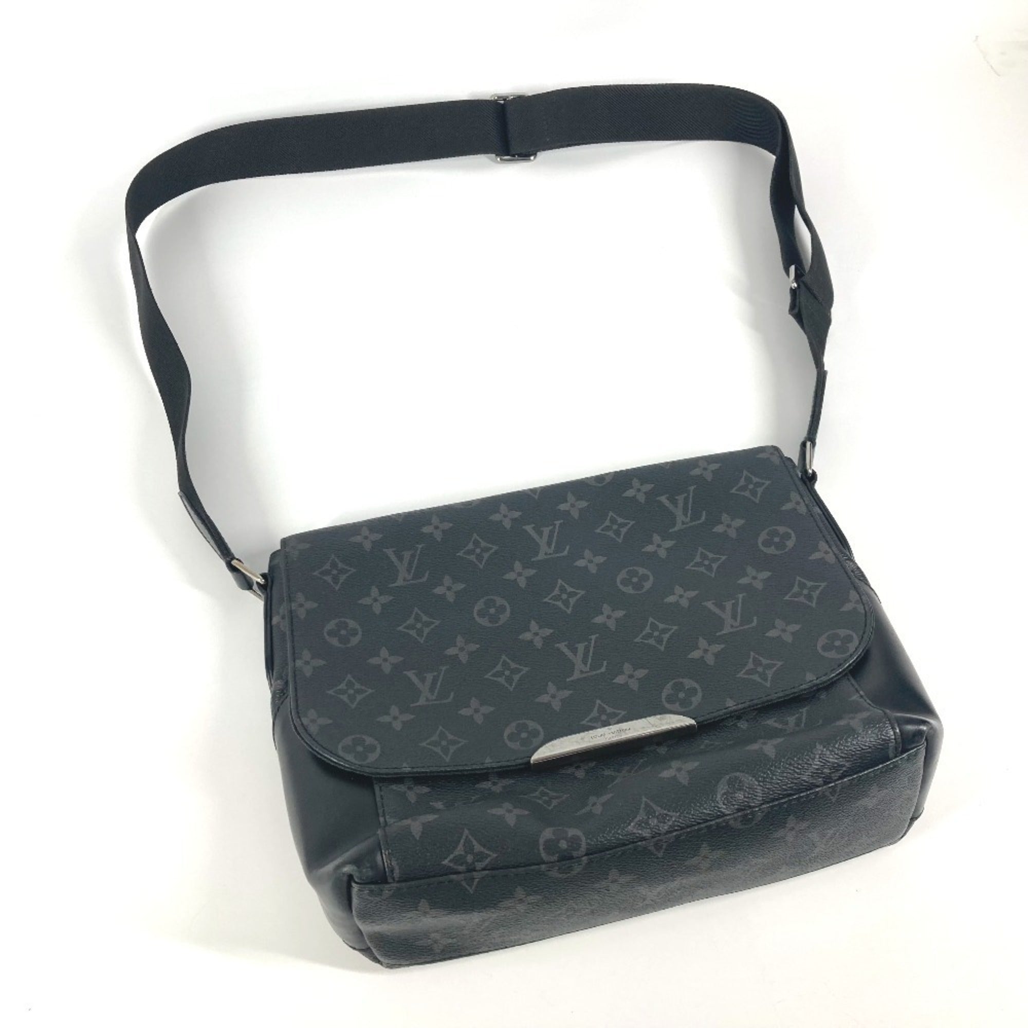 Louis Vuitton Black Monogram Eclipse Monogram Eclipse Shoulder Bag Tote Bag (Pre-Owned)