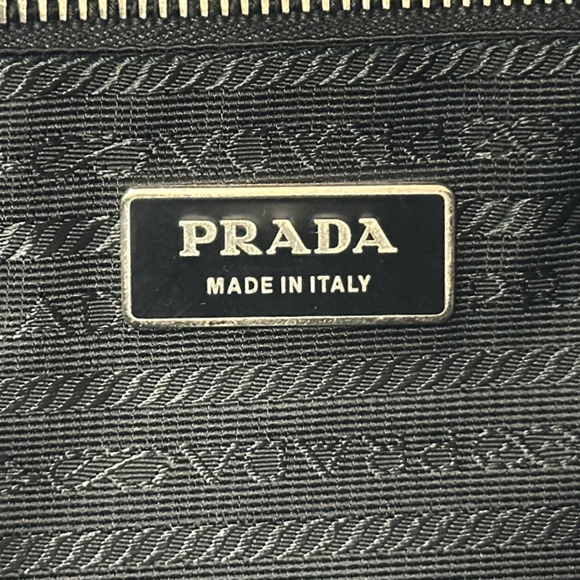 Prada Black Nylon Handbag Shoulder Bag (Pre-Owned)