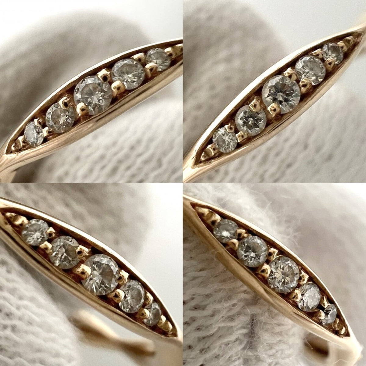 Chanel Camellia Pink Gold (18K) Band Ring (Pre-Owned)