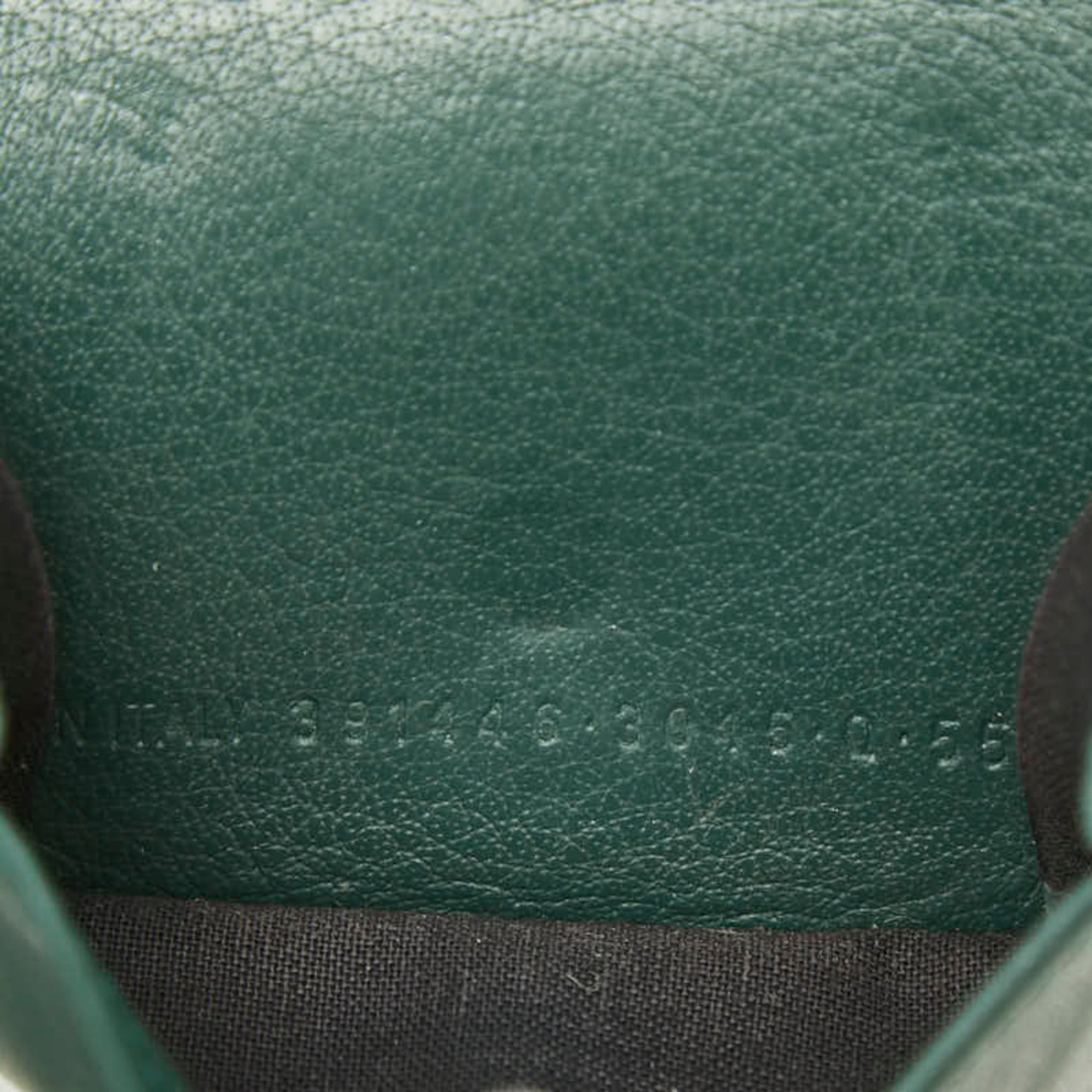 Balenciaga Green Paper Wallet (Tri-Fold) (Pre-Owned)