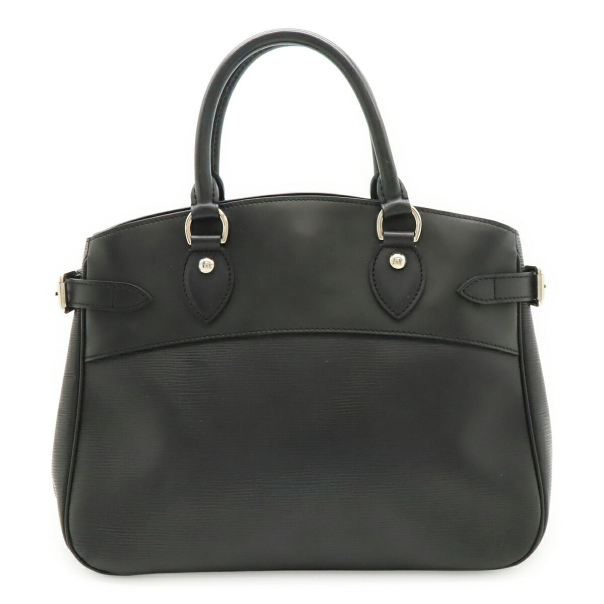 Louis Vuitton Noir Epi Leather Handbag Shoulder Bag Tote Bag (Pre-Owned)