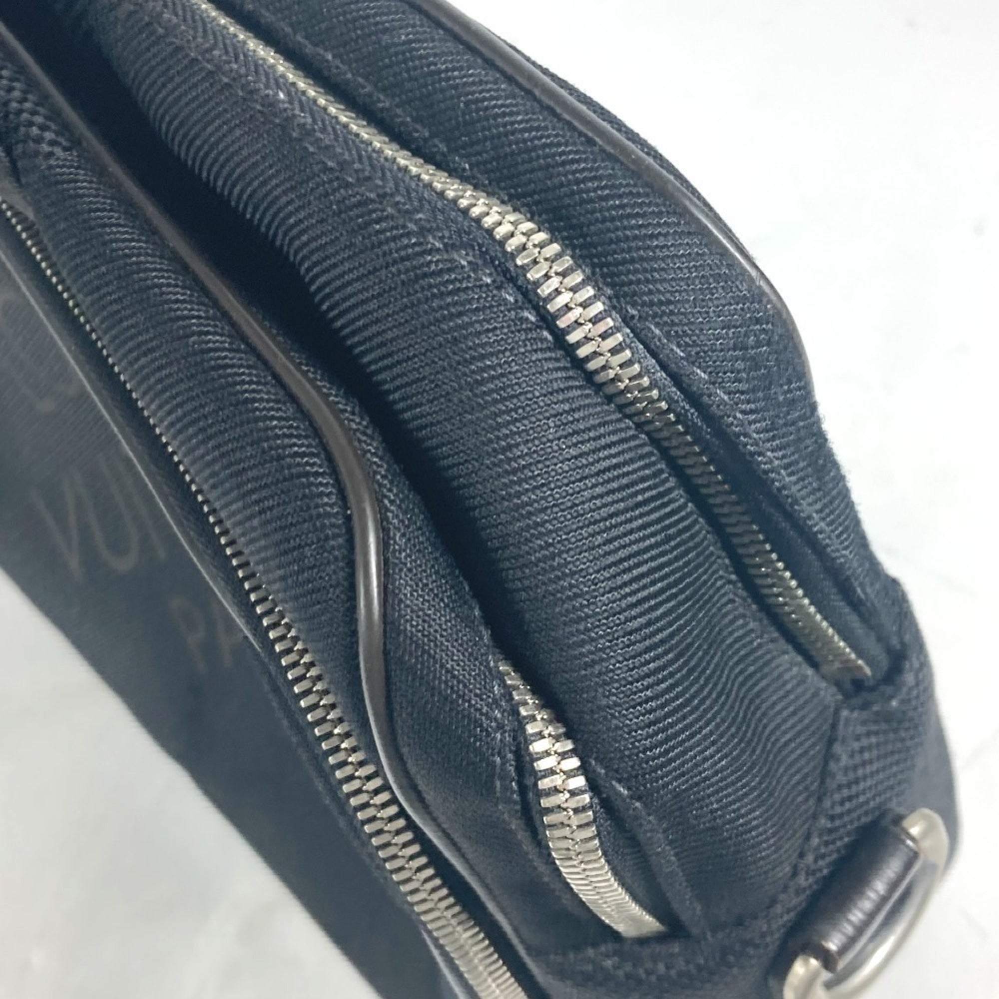 Louis Vuitton Black Noir Damier Geant Briefcase Tote Bag (Pre-Owned)
