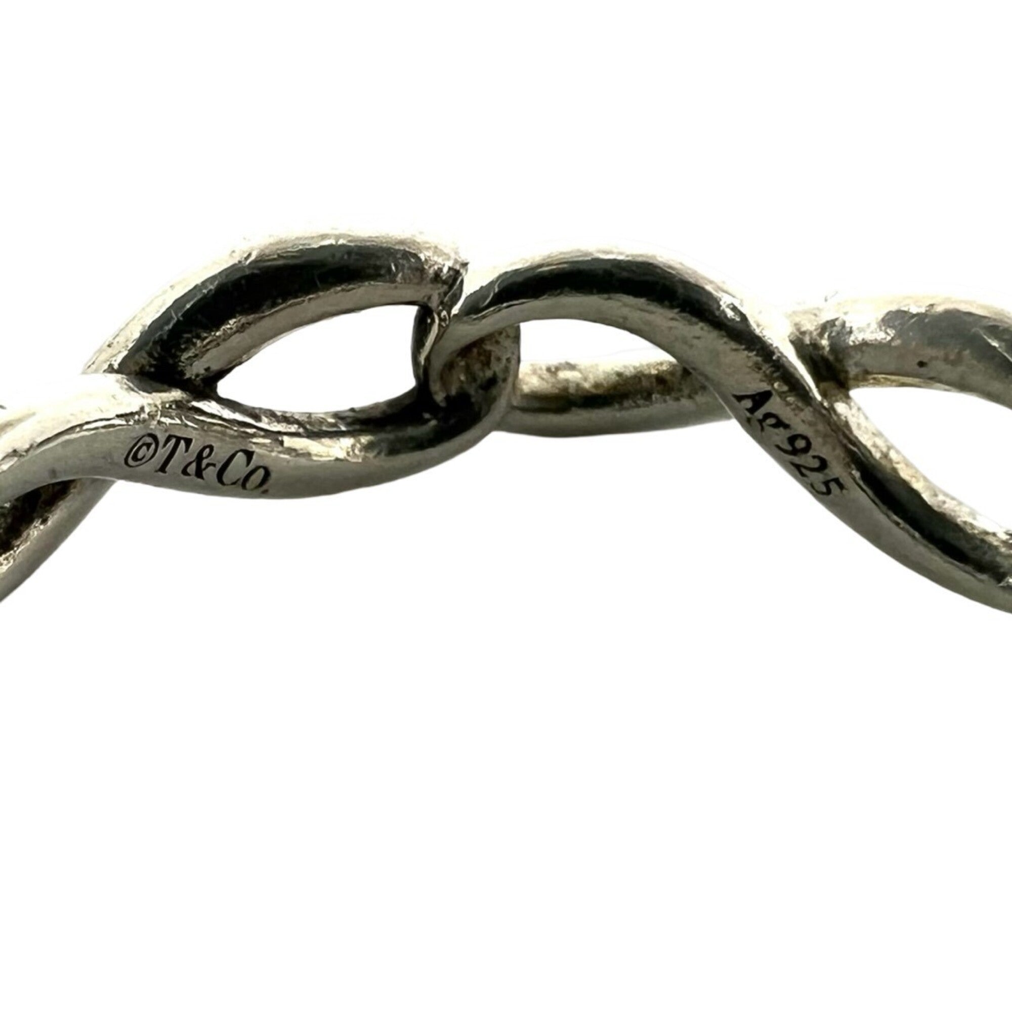 Tiffany Silver Silver 925 Band Ring (Pre-Owned)