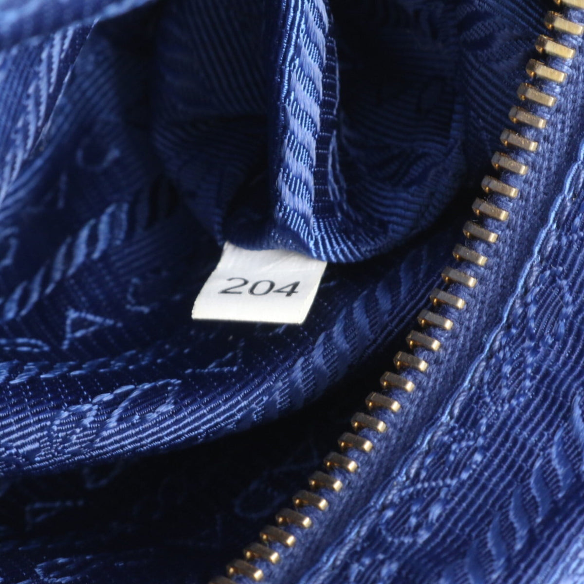 Prada Blue Leather Nylon Handbag Shoulder Bag Tote Bag (Pre-Owned)