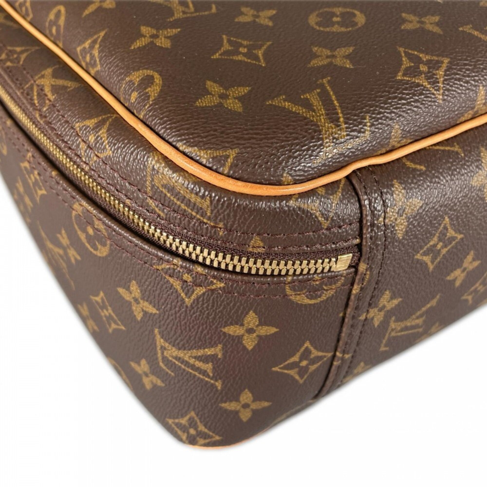 Louis Vuitton Brown Monogram White Monogram Handbag (Pre-Owned)
