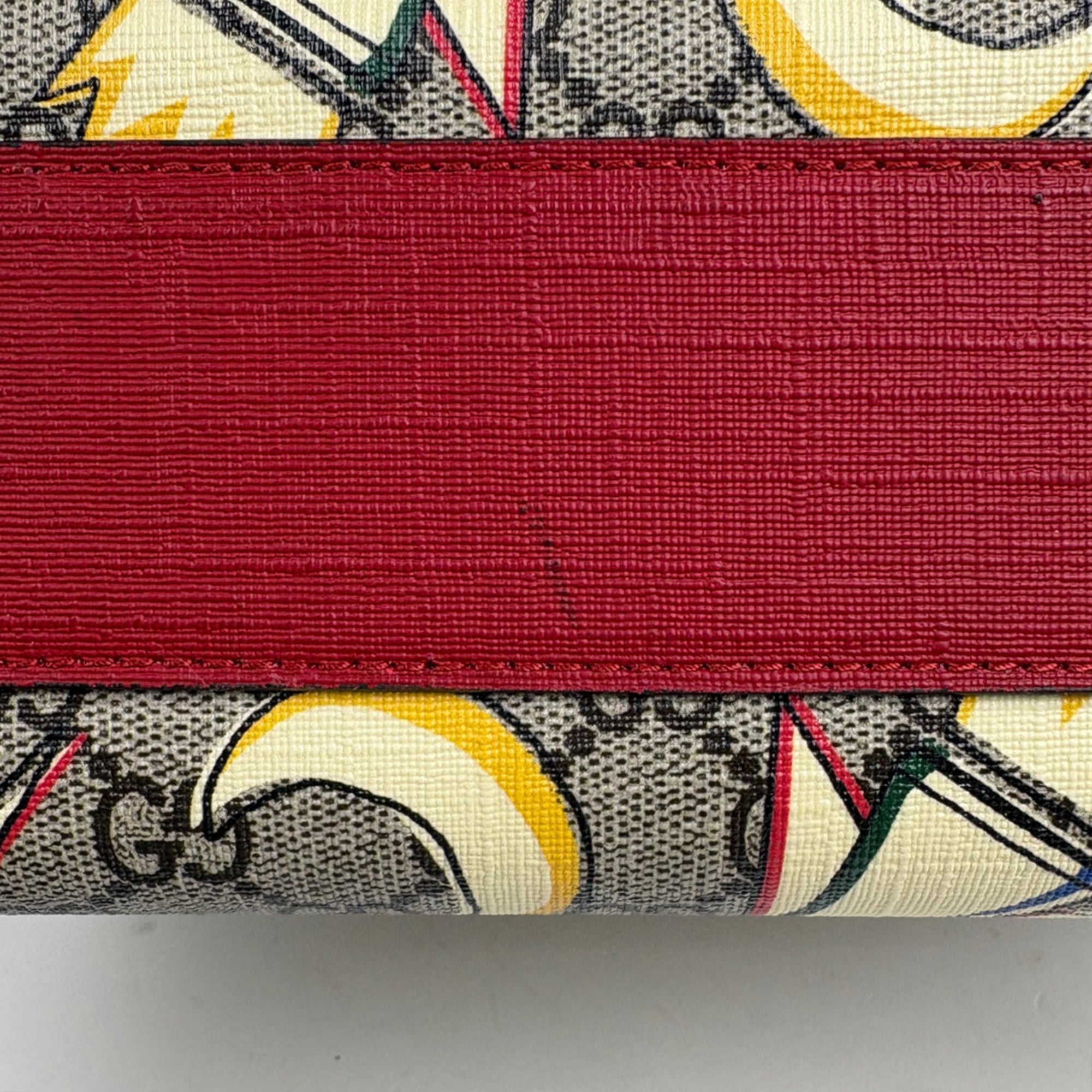 Gucci Coated Canvas Leather Tote Bag (Pre-Owned)
