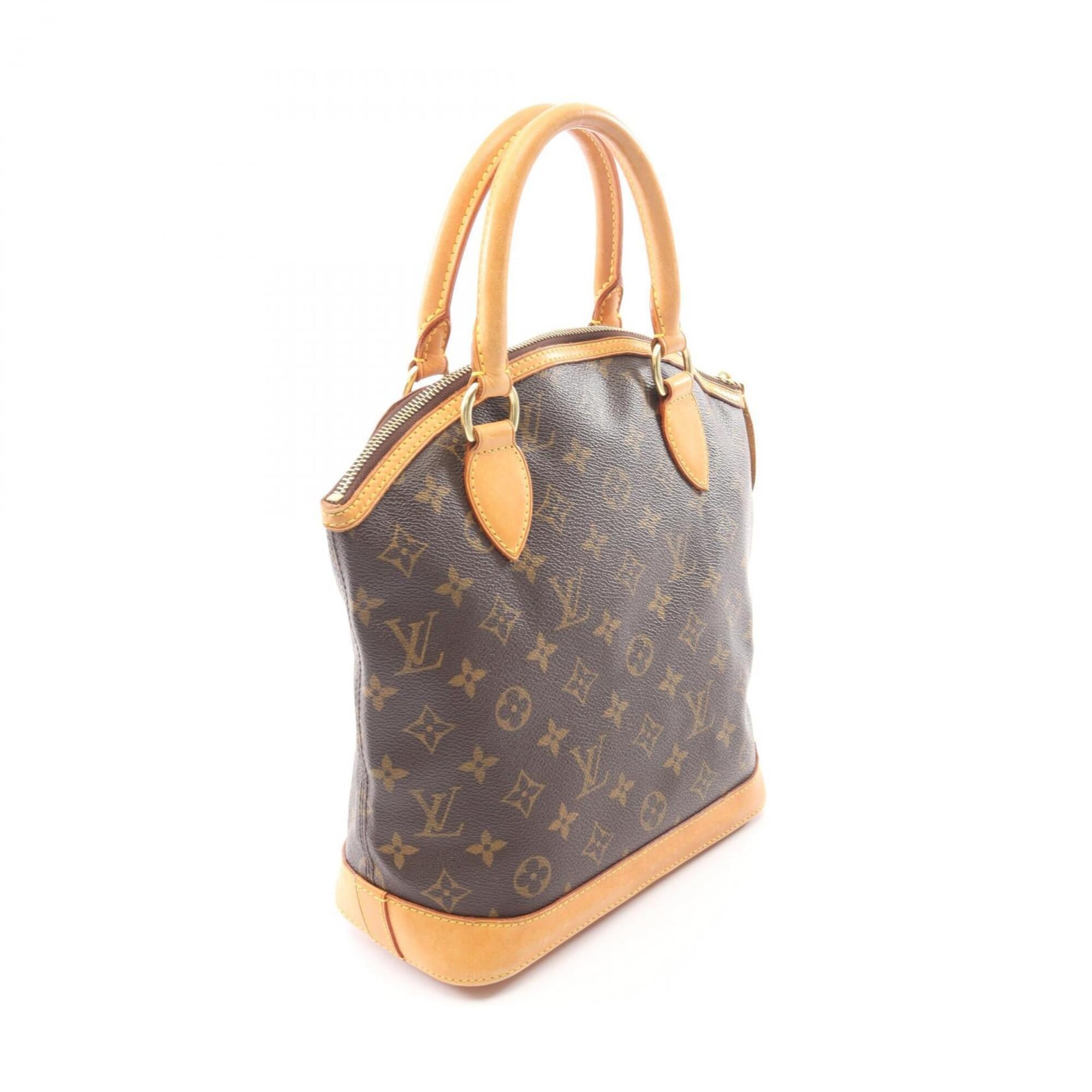 Louis Vuitton Brown Pvc Leather Handbag (Pre-Owned)