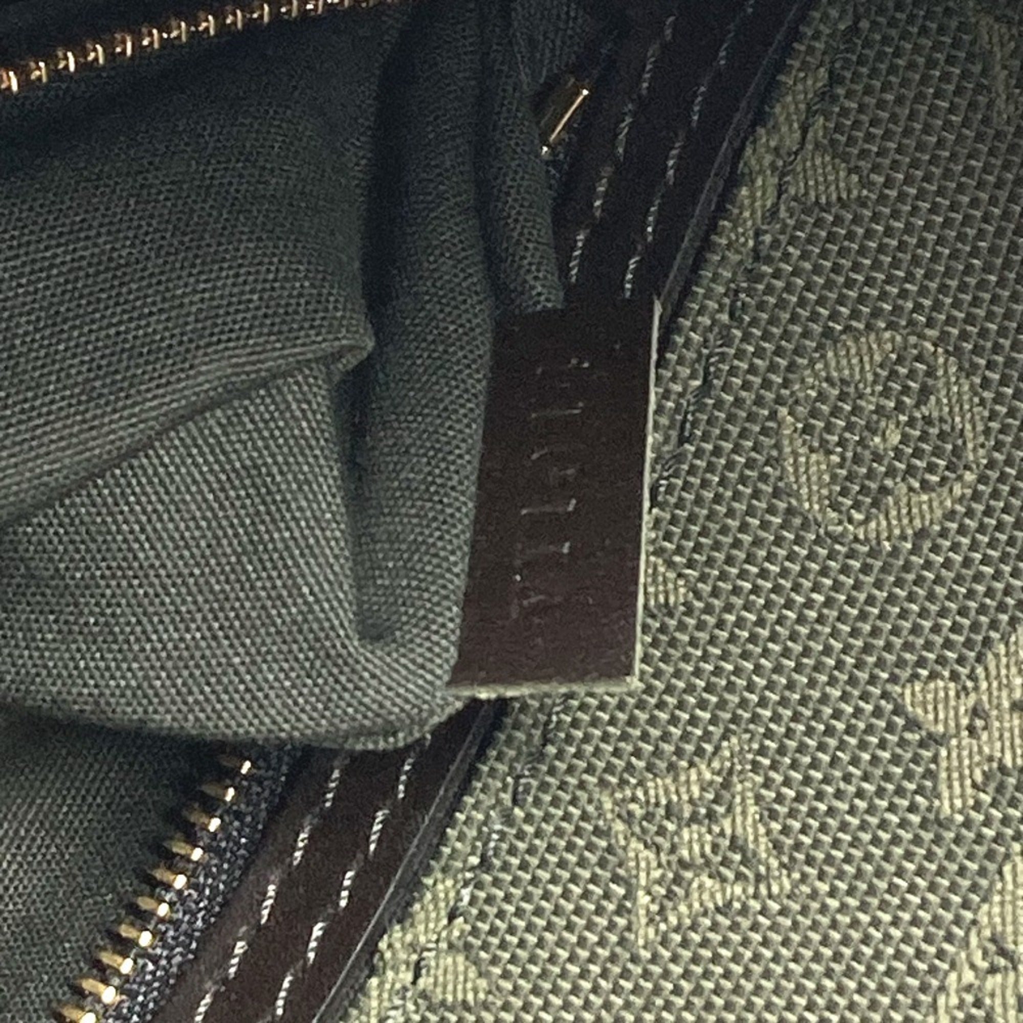 Louis Vuitton Khaki Monogram Mini Canvas Shoulder Bag (Pre-Owned)