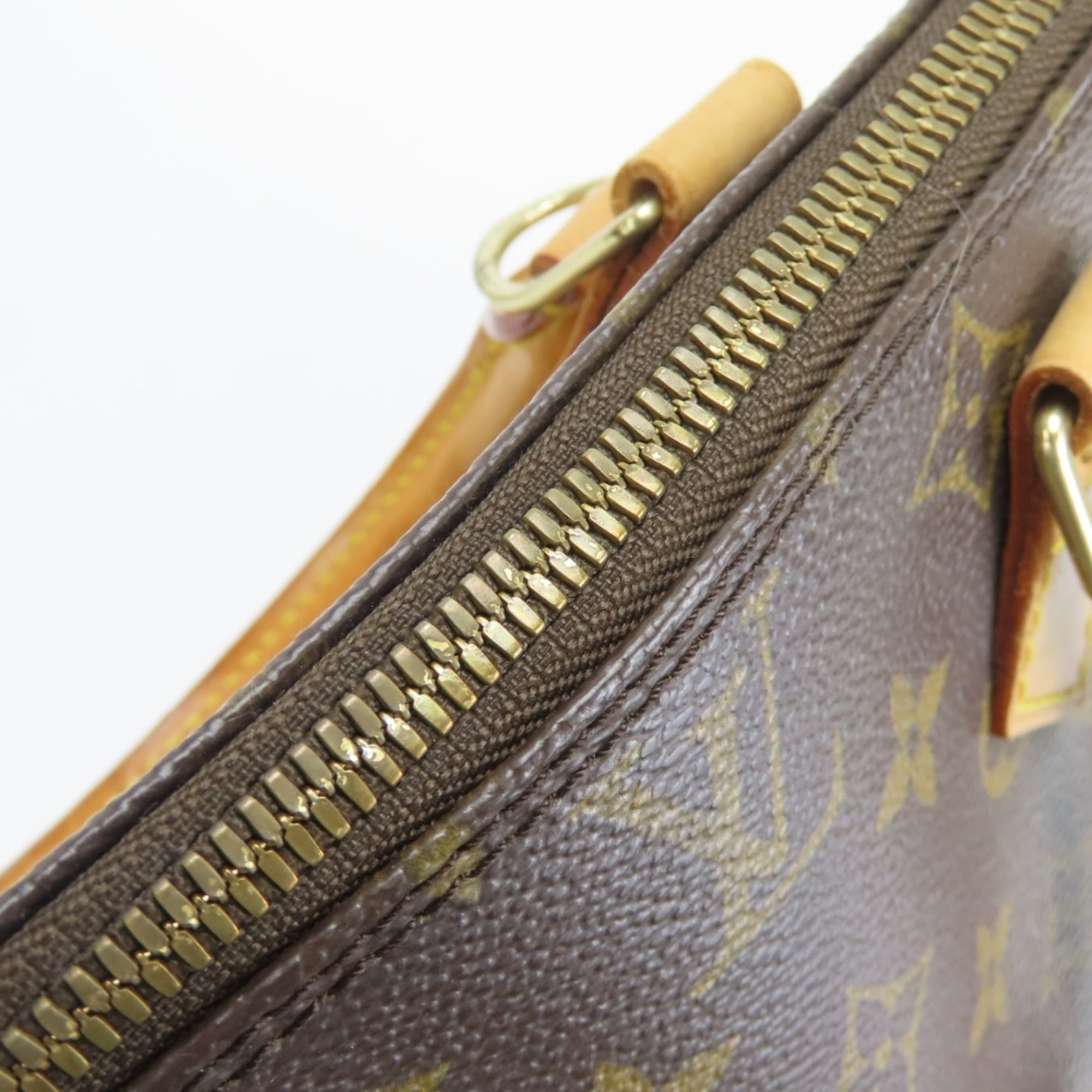 Louis Vuitton Monogram Brown Monogram Leather Handbag (Pre-Owned)