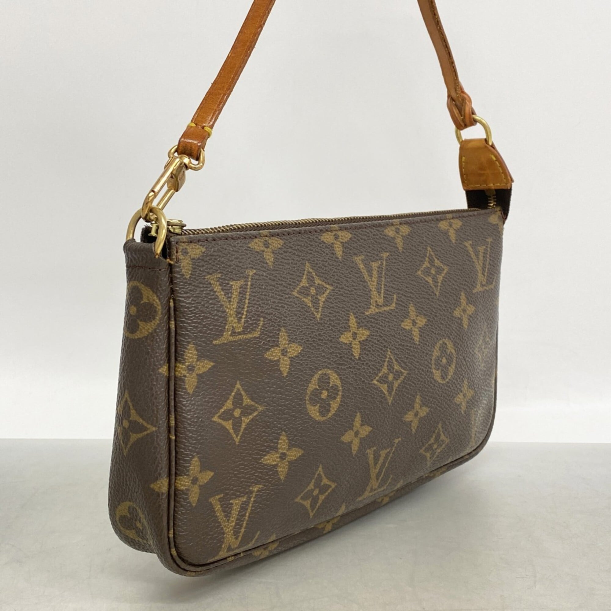 Louis Vuitton Brown Pouch (Pre-Owned)