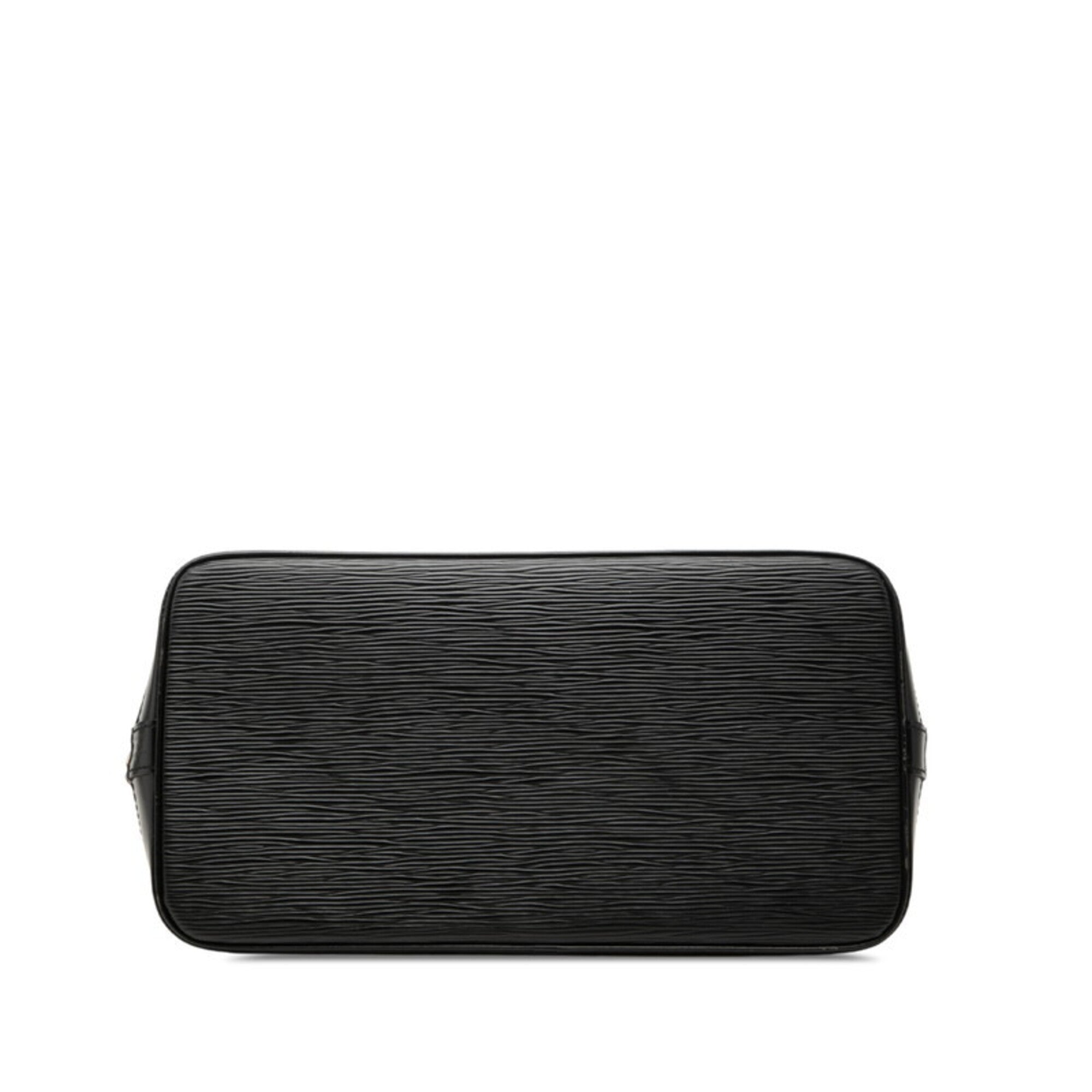 Louis Vuitton Black Noir Leather Handbag (Pre-Owned)