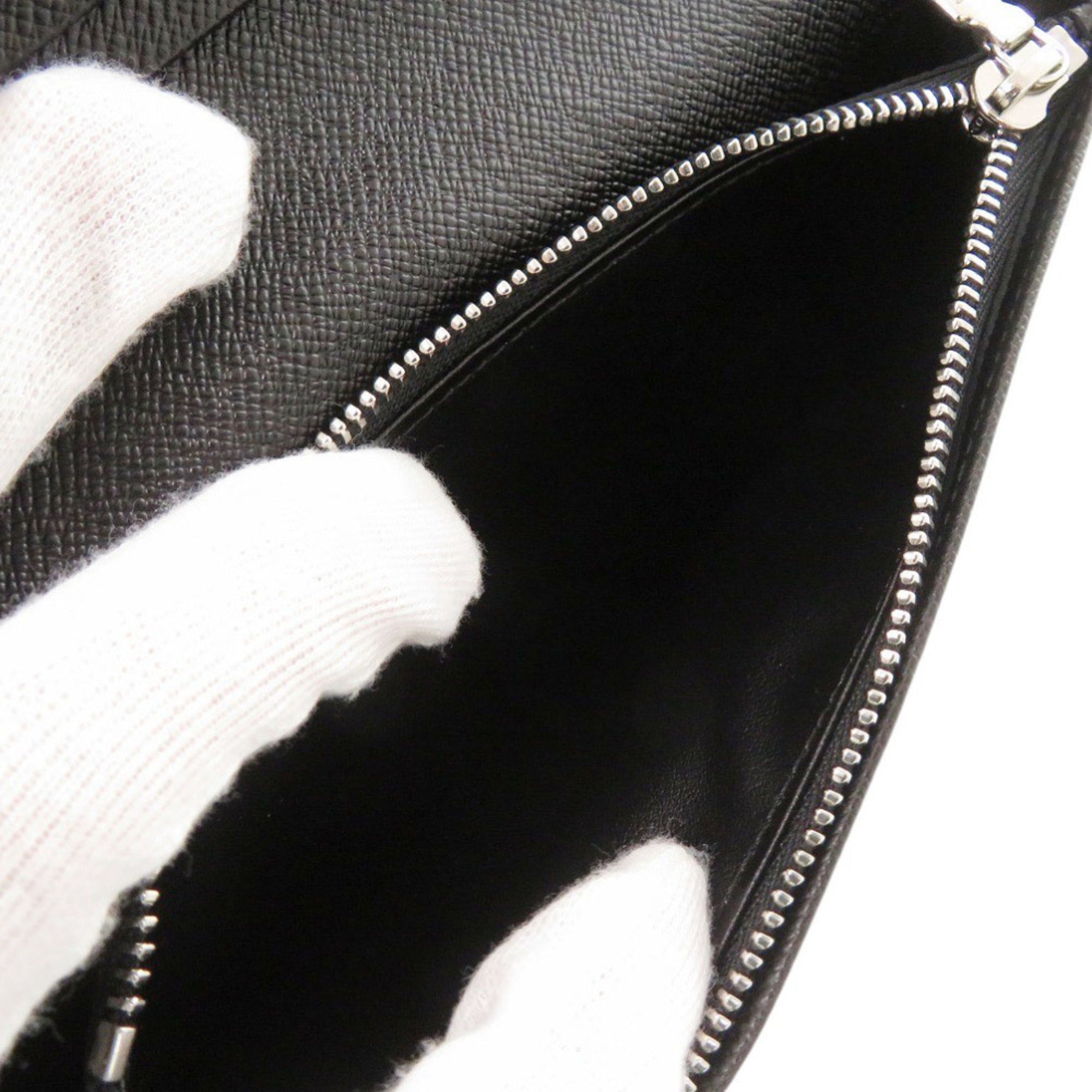 Louis Vuitton Noir Epi Leather Long Wallet (Bi-Fold) (Pre-Owned)