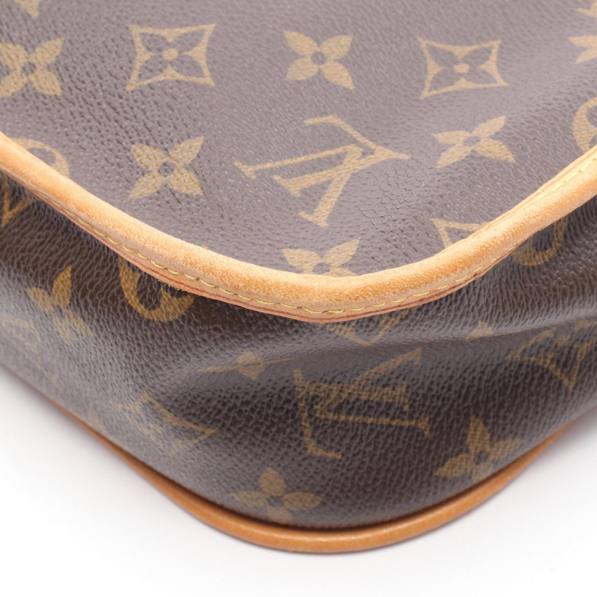 Louis Vuitton Brown Monogram Handbag Shoulder Bag (Pre-Owned)