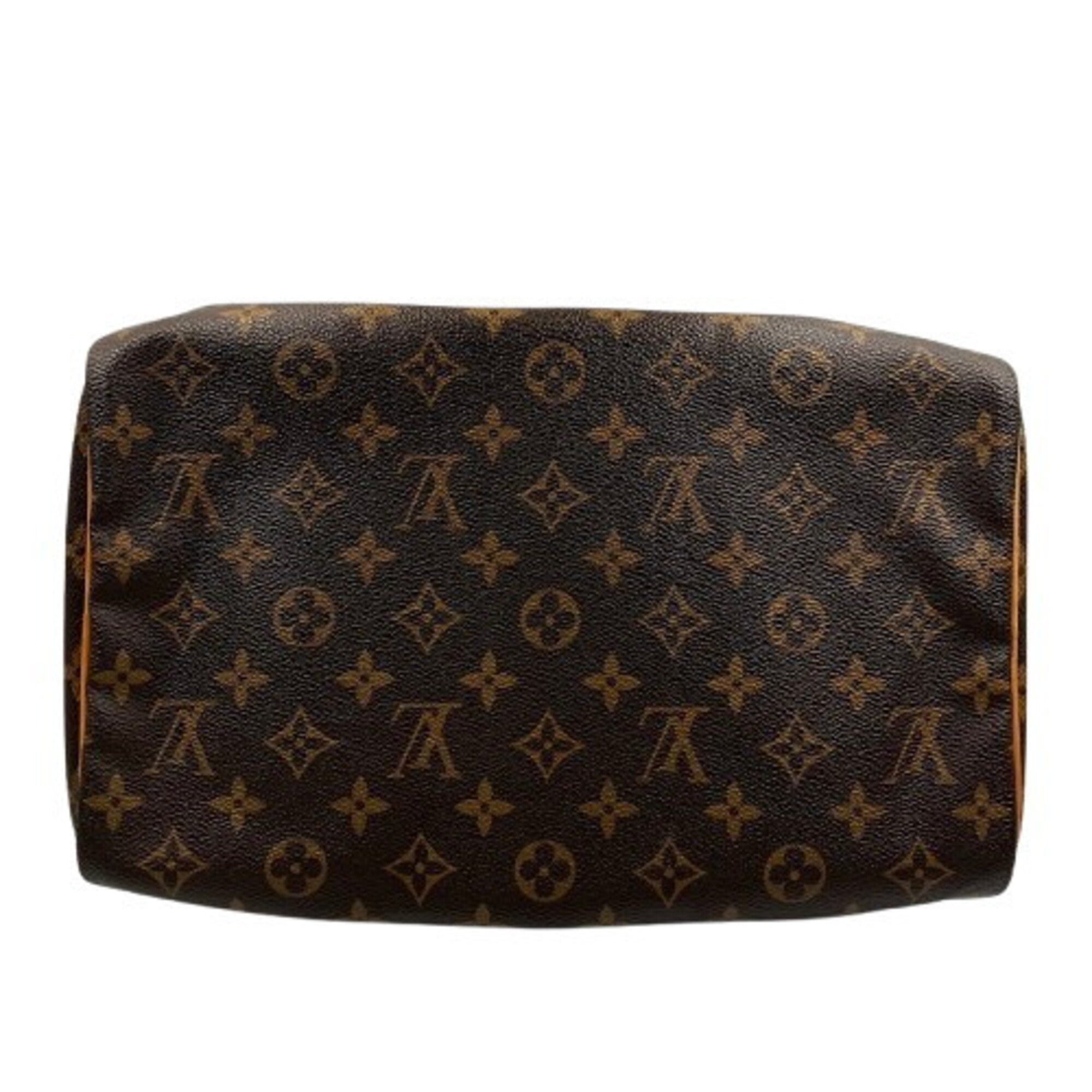 Louis Vuitton Brown Pvc Boston Bag Handbag (Pre-Owned)