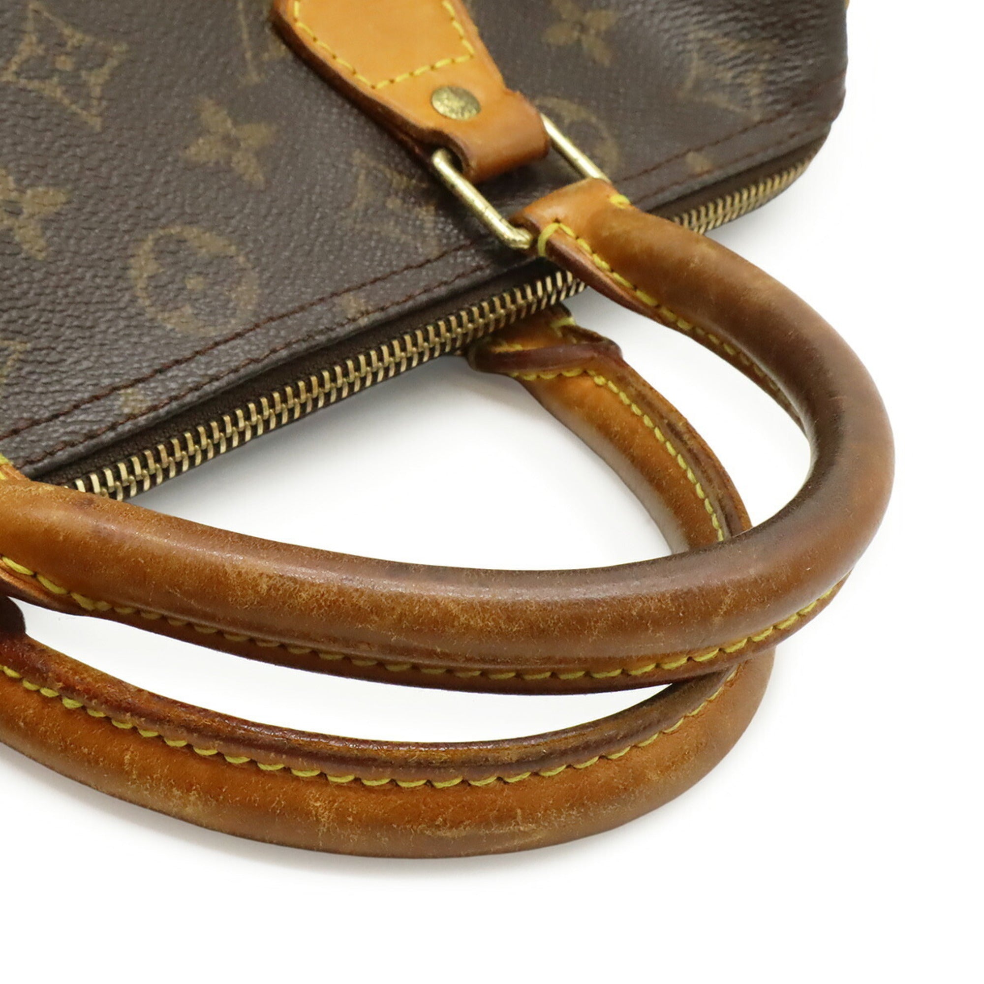 Louis Vuitton Brown Monogram Canvas Pvc Coated Canvas Handbag (Pre-Owned)