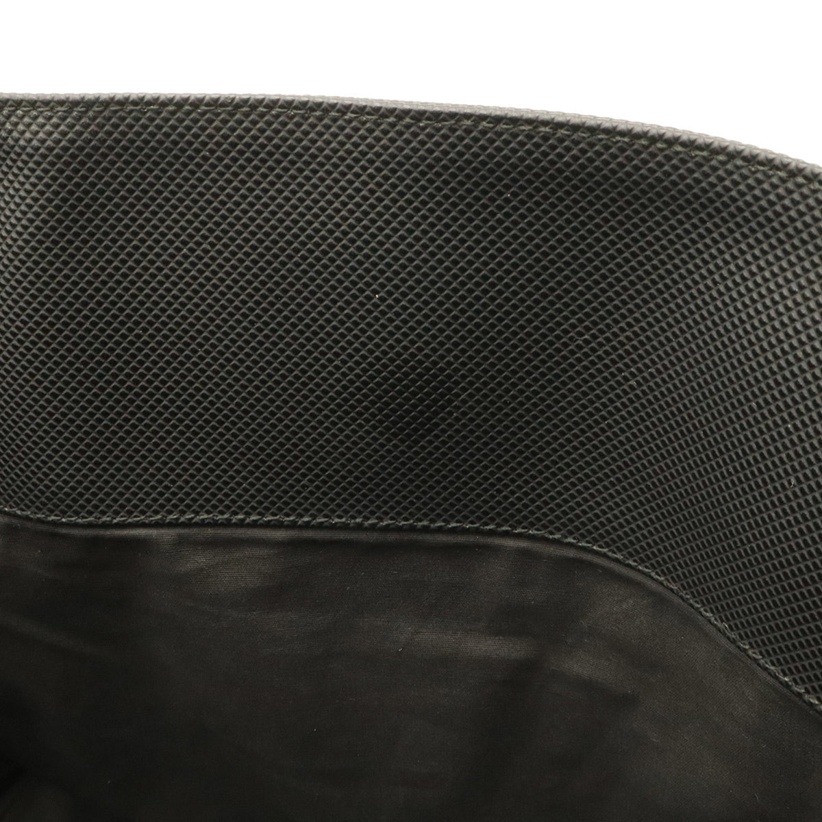 Bottega Veneta Black Dark Brown Coated Canvas Leather Shoulder Bag Tote Bag (Pre-Owned)
