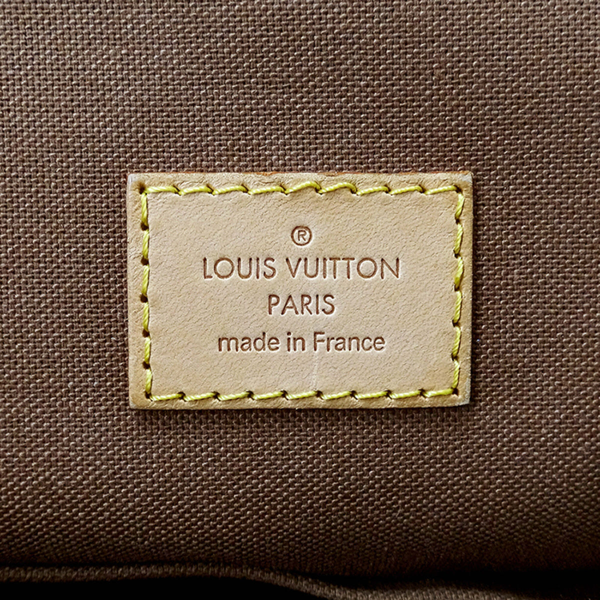 Louis Vuitton Brown Galle Monogram Monogram Handbag (Pre-Owned)