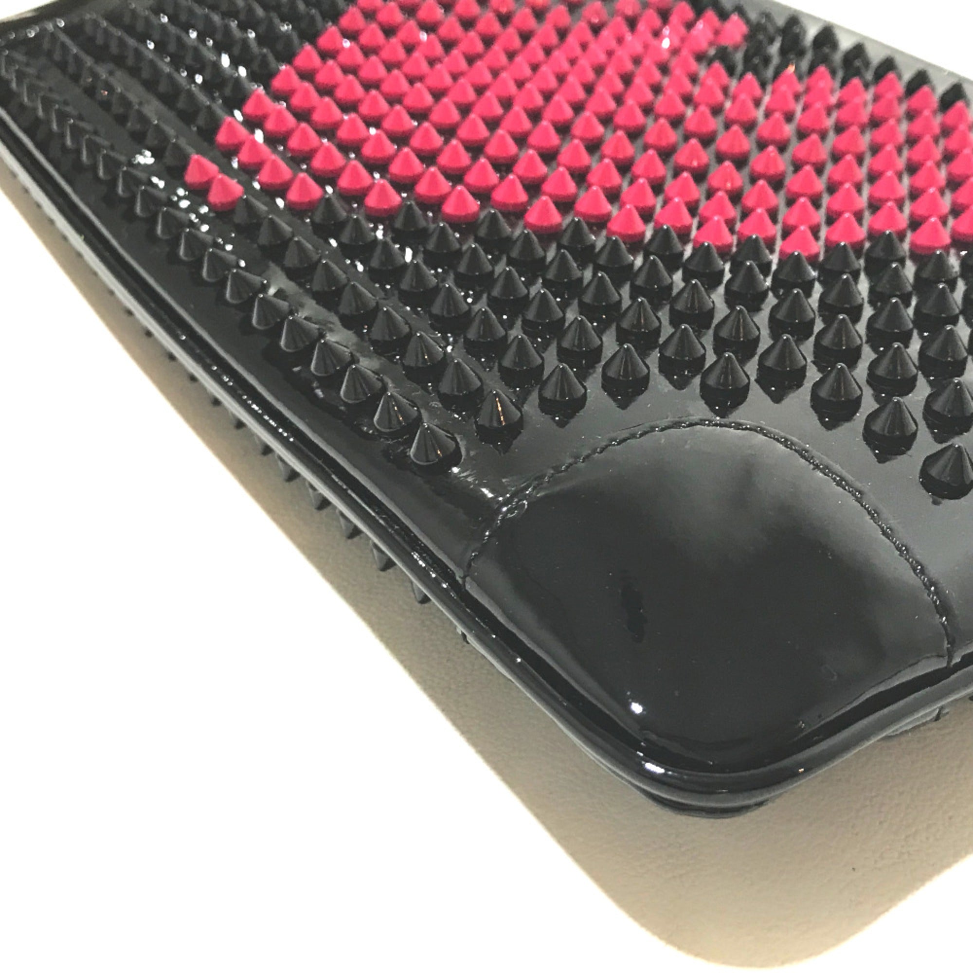 Christian Louboutin Black Leather Clutch Bag (Pre-Owned)