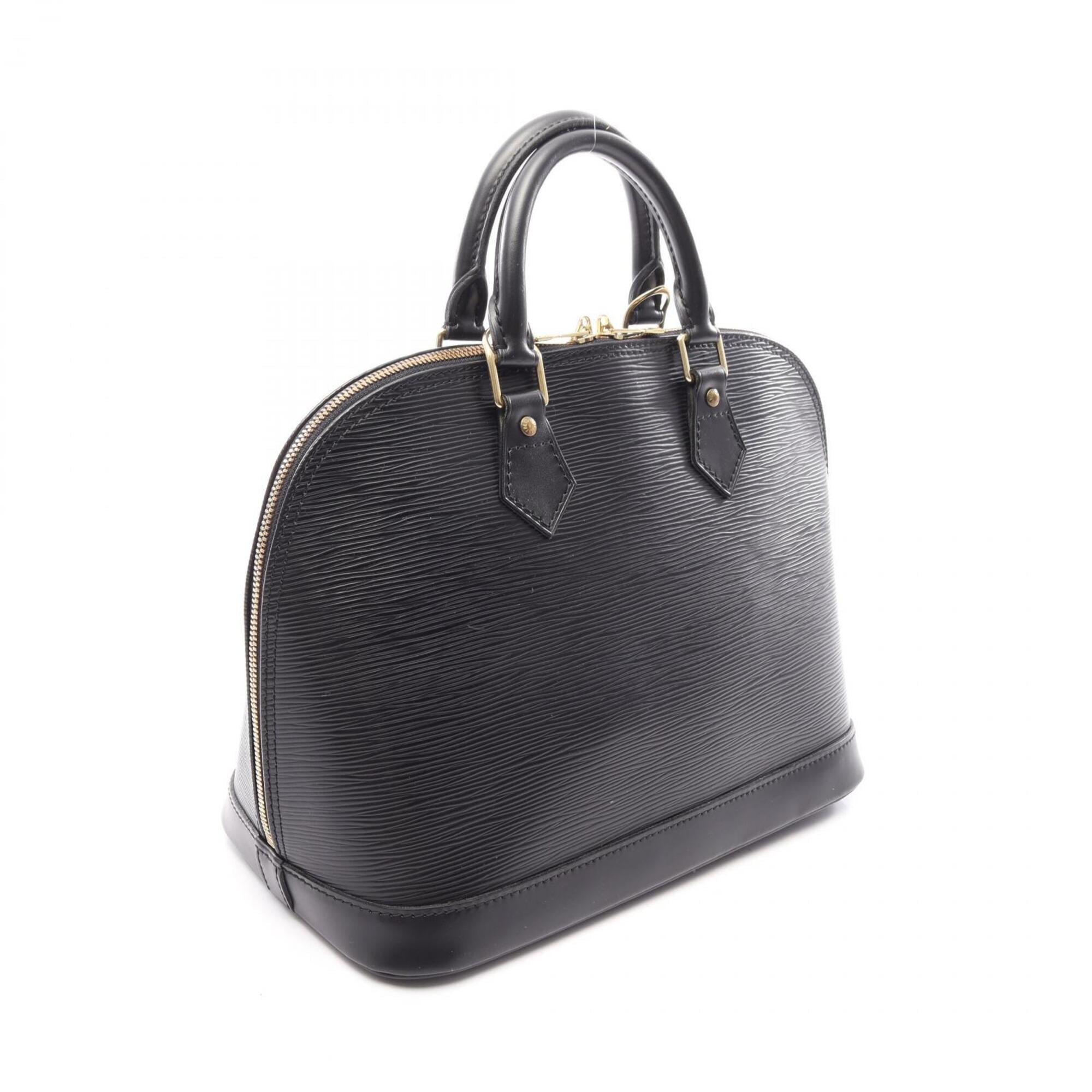 Louis Vuitton Black Noir Epi Leather Handbag (Pre-Owned)