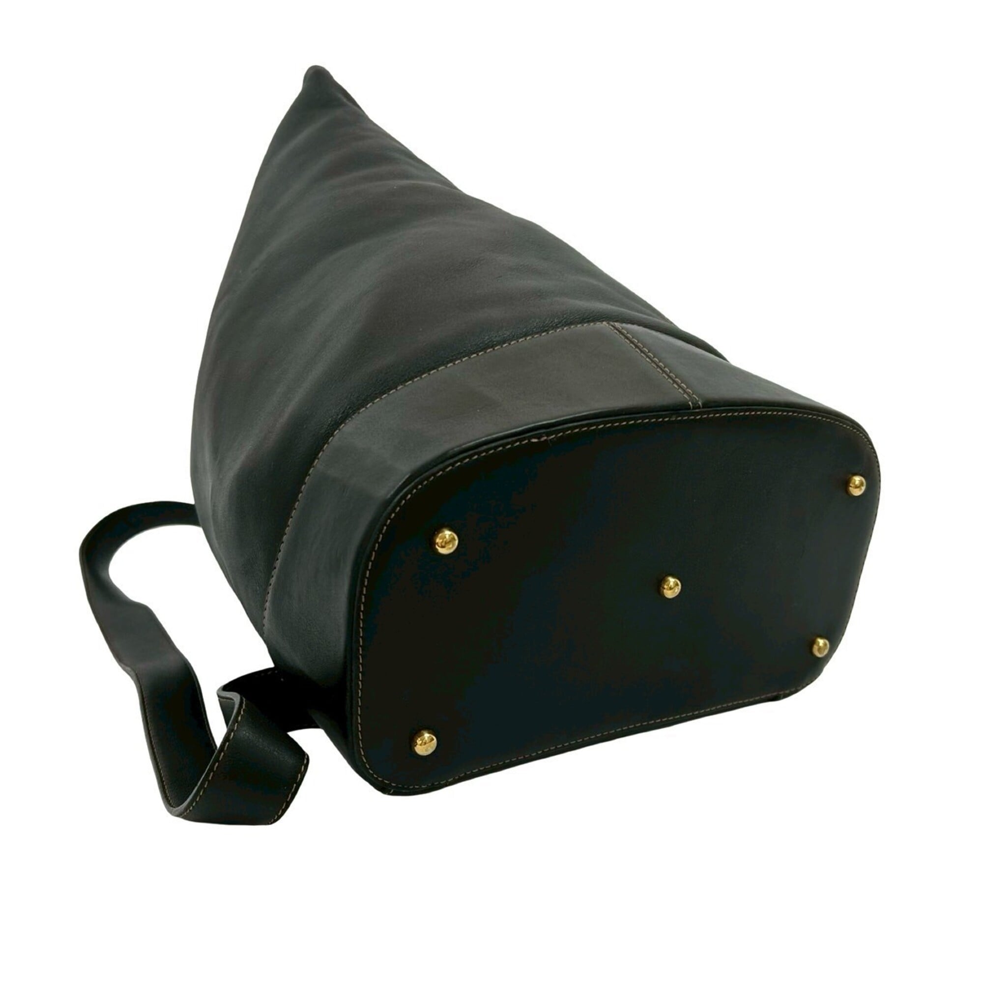 Loewe Black Leather Backpack Pouch (Pre-Owned)