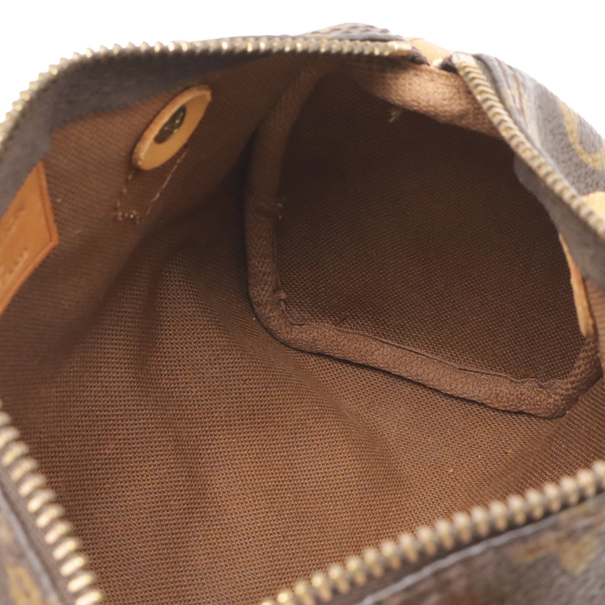 Louis Vuitton Brown Monogram Monogram Mini Handbag Pouch (Pre-Owned)