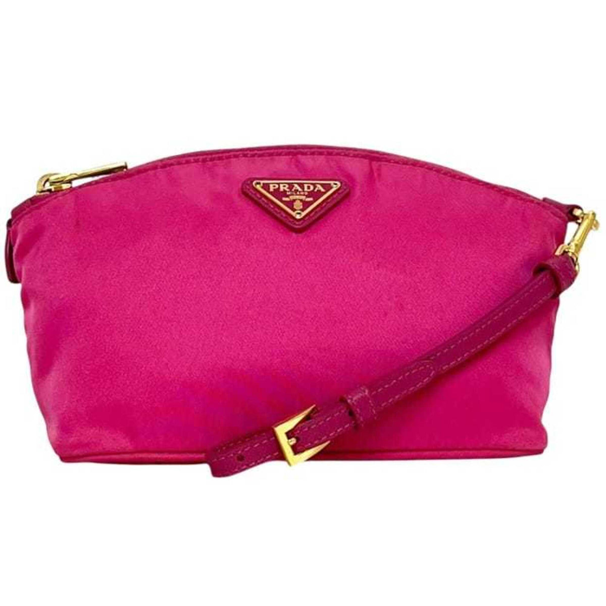 Prada Pink Nylon Pouch (Pre-Owned)