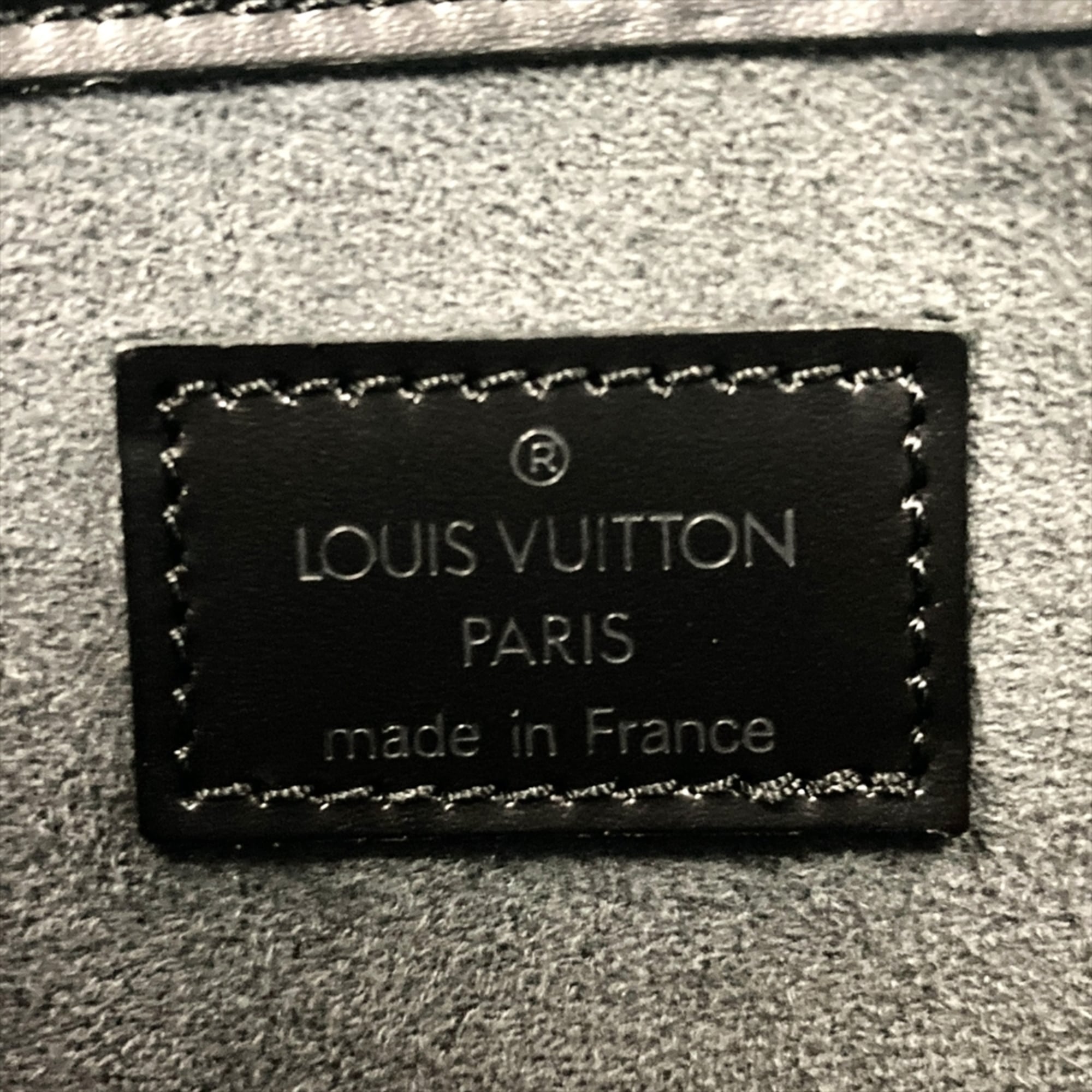 Louis Vuitton Black Noir Epi Leather Handbag (Pre-Owned)