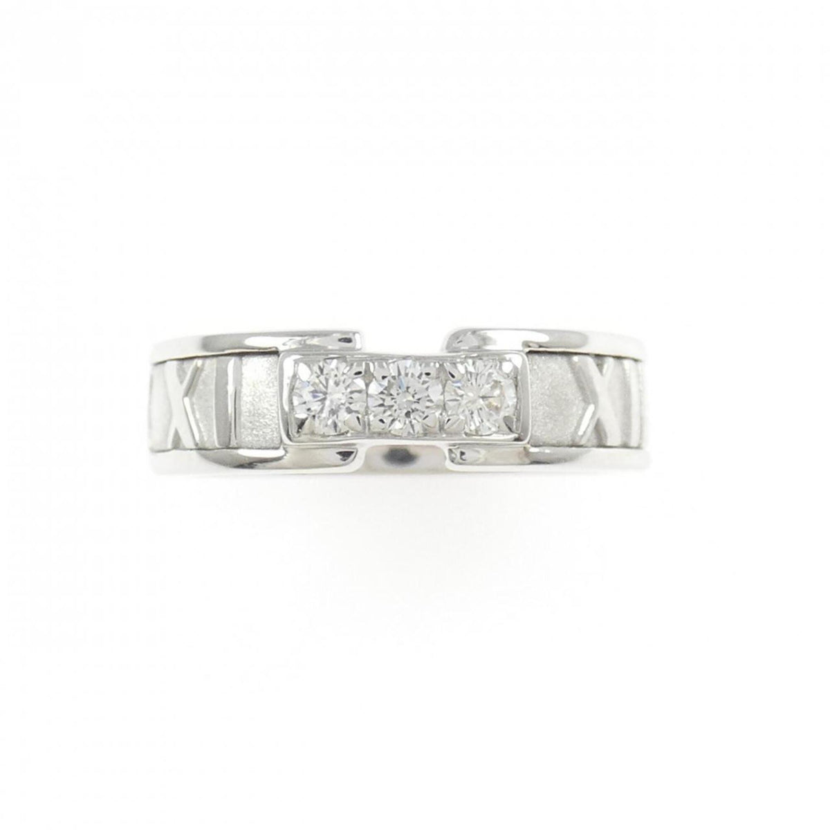 Tiffany White Gold (18K) Band Ring (Pre-Owned)