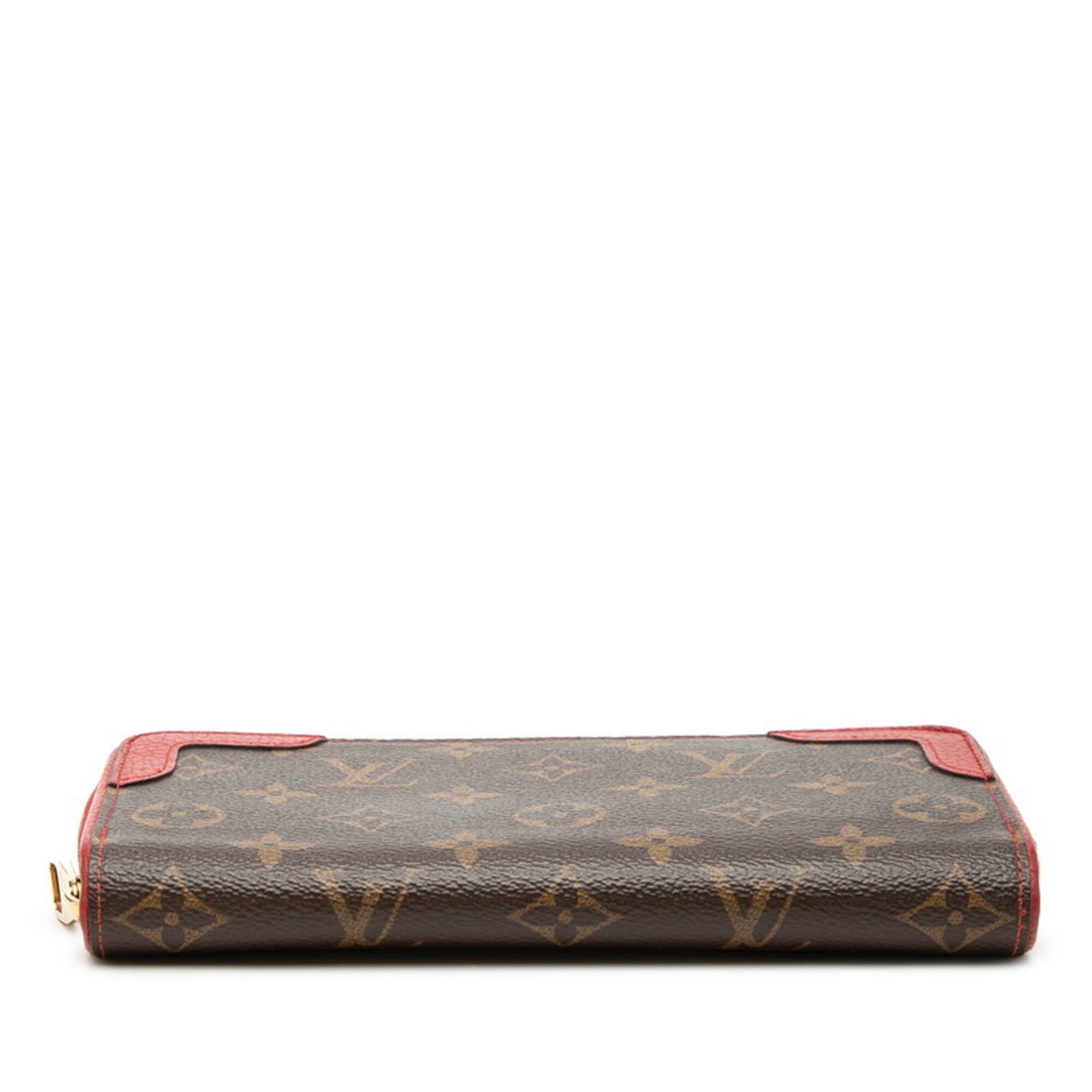 Louis Vuitton Monogram Brown Cerise Monogram Monogram Coin Purse/Coin Case (Pre-Owned)