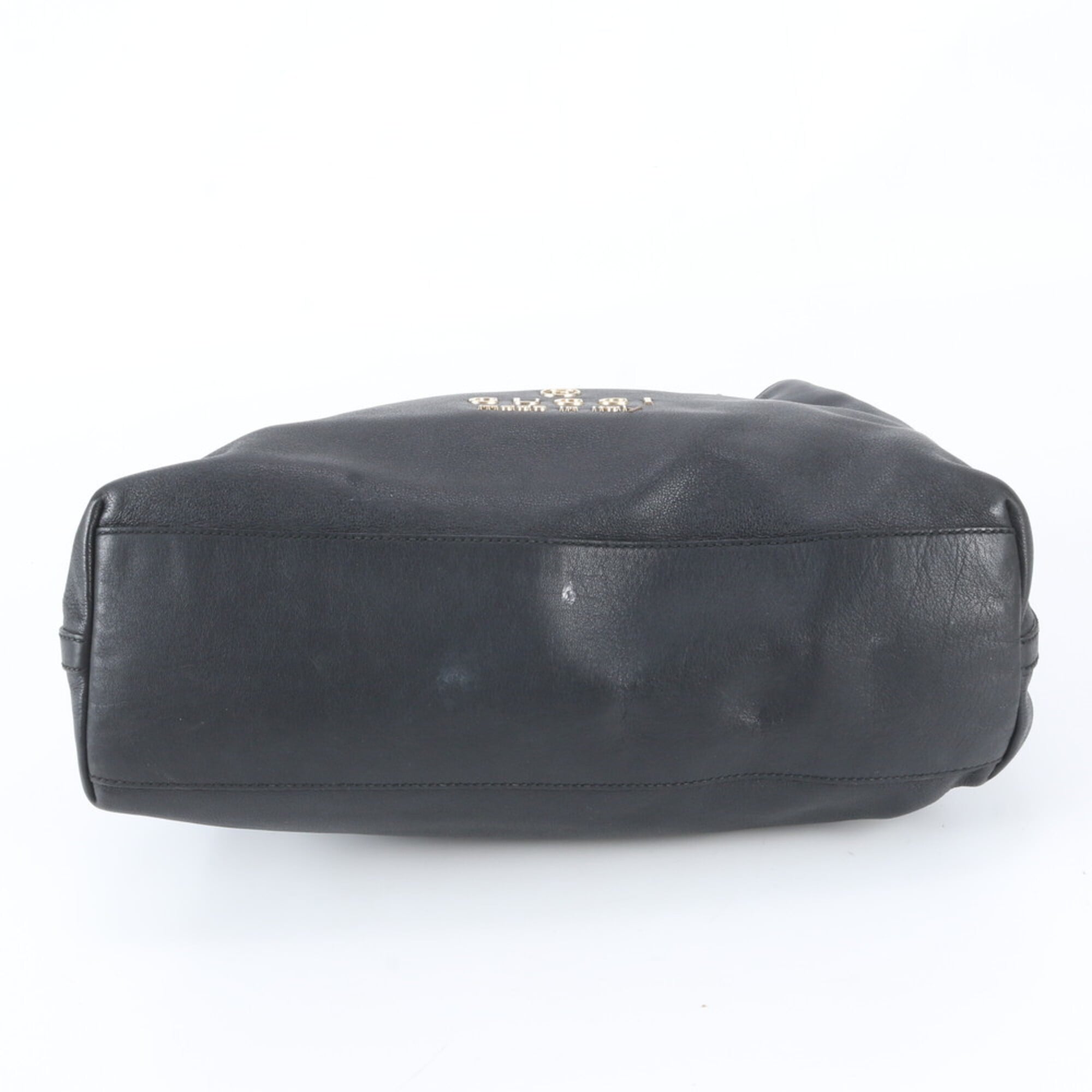 Gucci Black Leather Handbag Shoulder Bag Tote Bag (Pre-Owned)