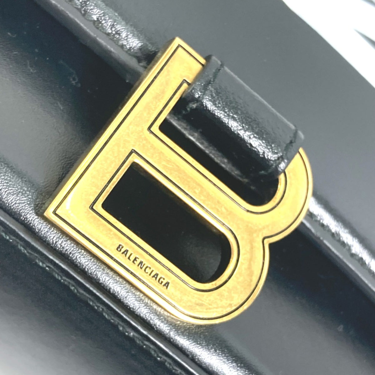 Balenciaga Black Leather Handbag (Pre-Owned)