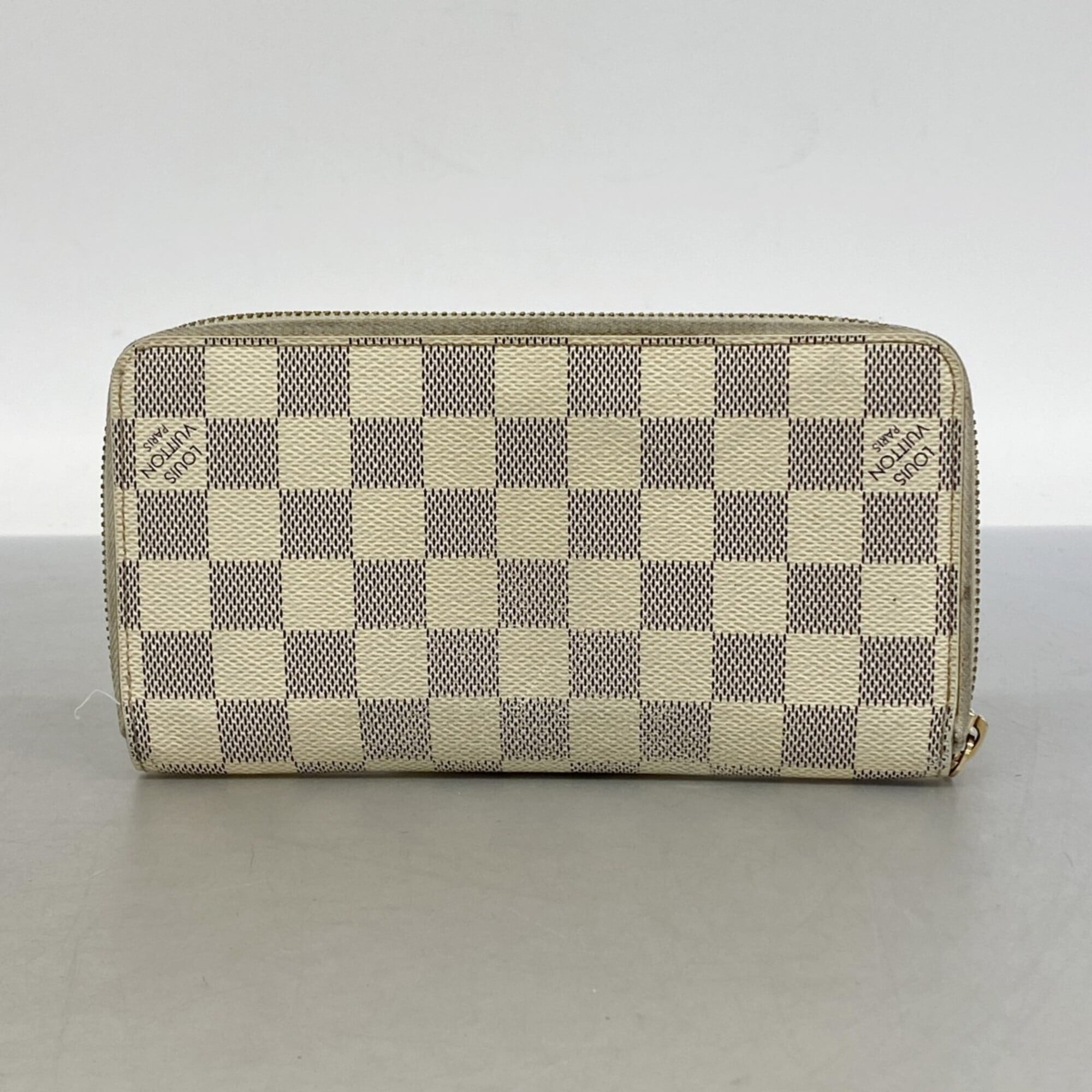 Louis Vuitton White Long Wallet (Bi-Fold) (Pre-Owned)