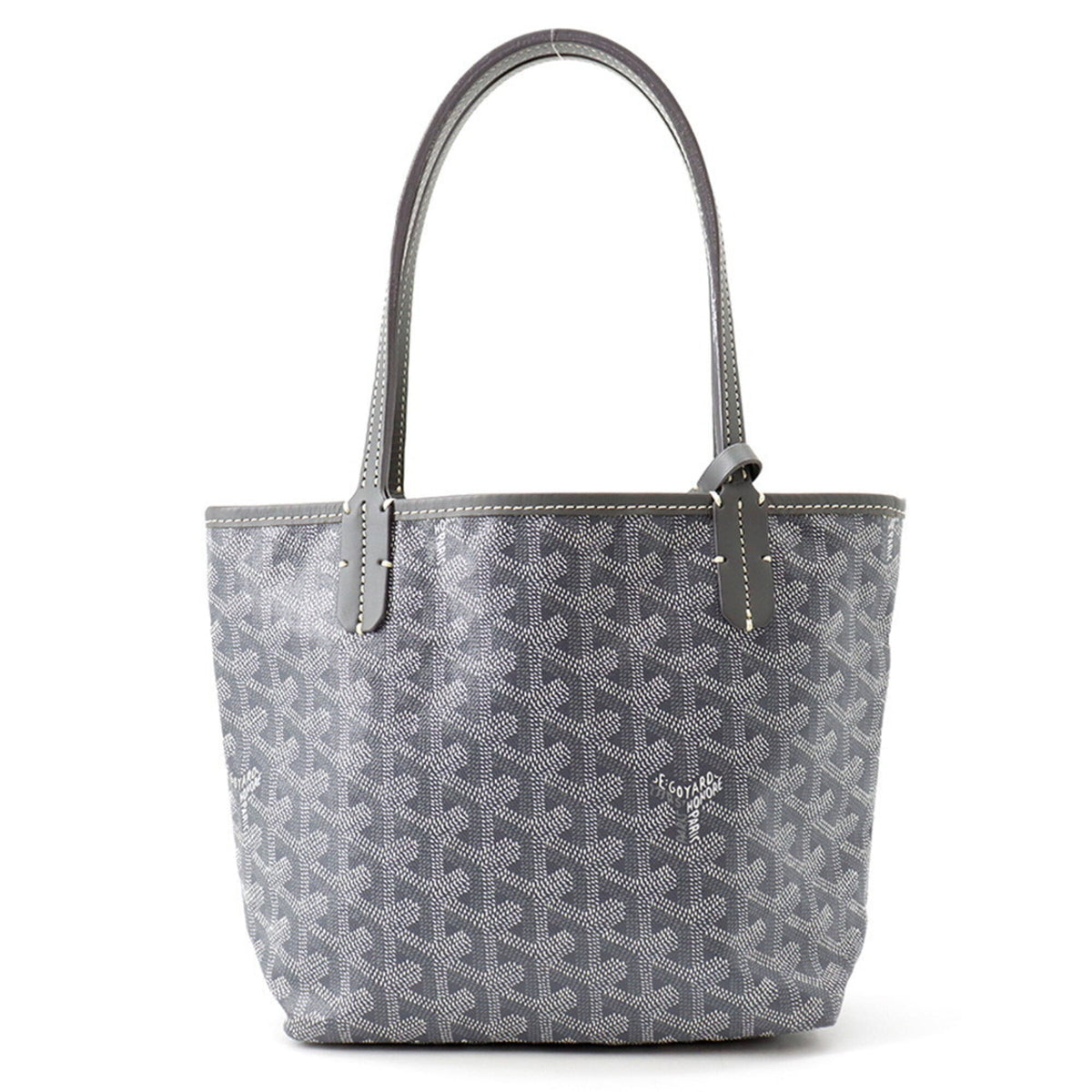 Goyard Gray Pvc Tote Bag (Pre-Owned)