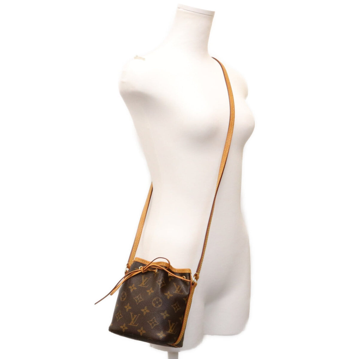 Louis Vuitton Brown Monogram Shoulder Bag (Pre-Owned)