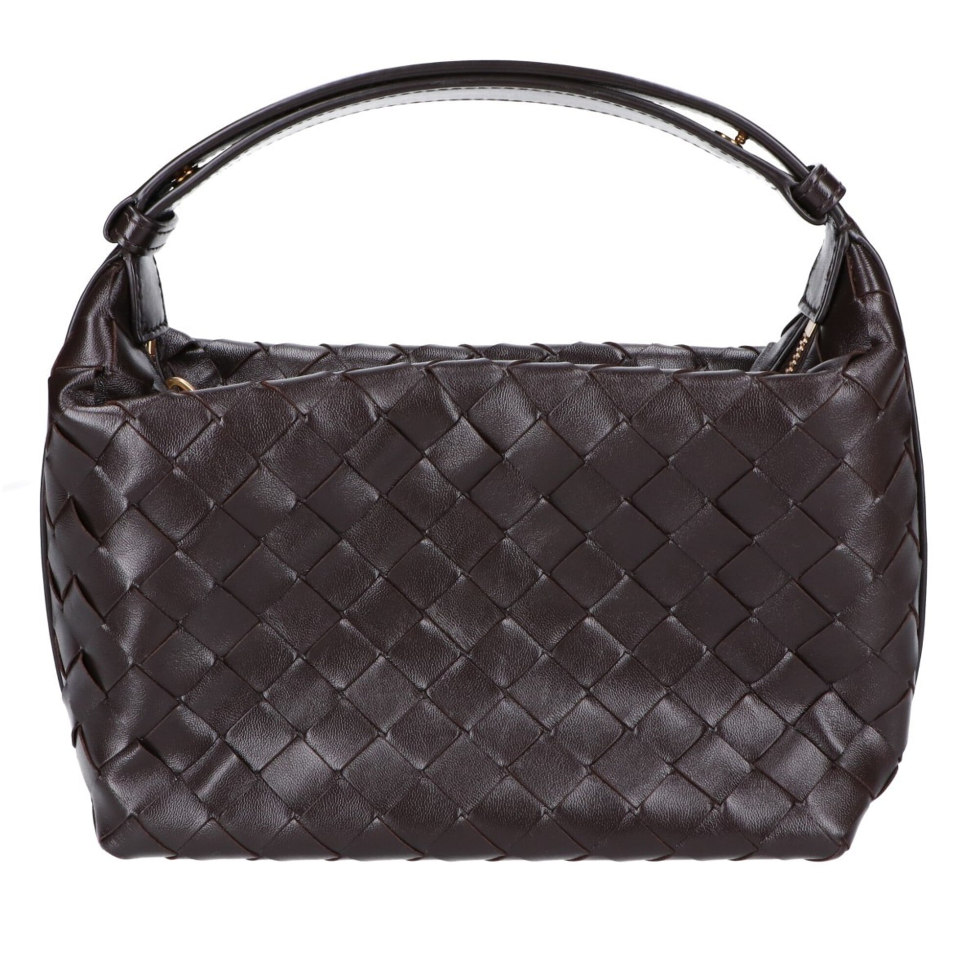 Bottega Veneta Leather Handbag Shoulder Bag (Pre-Owned)