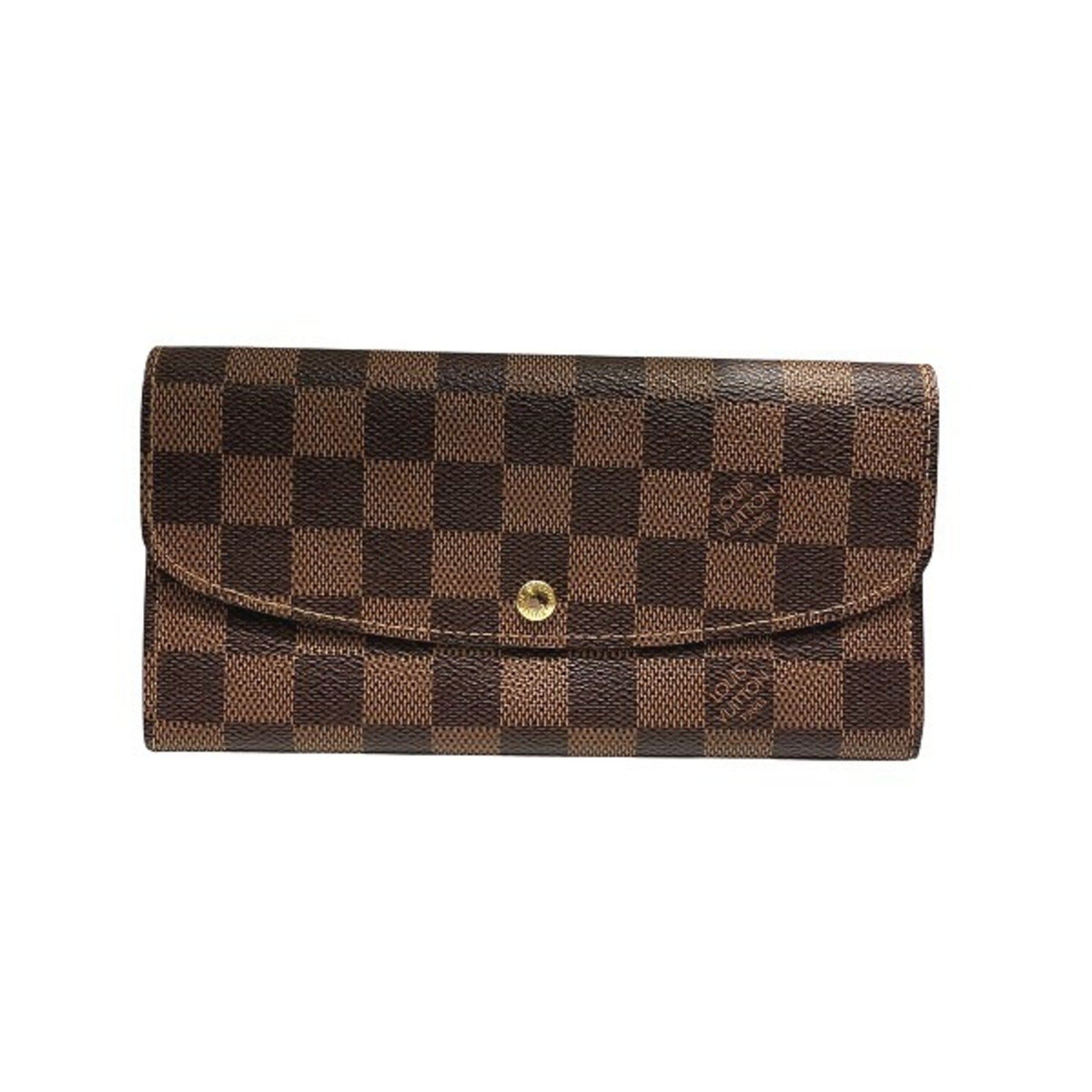 Louis Vuitton Ebene Long Wallet (Bi-Fold) (Pre-Owned)