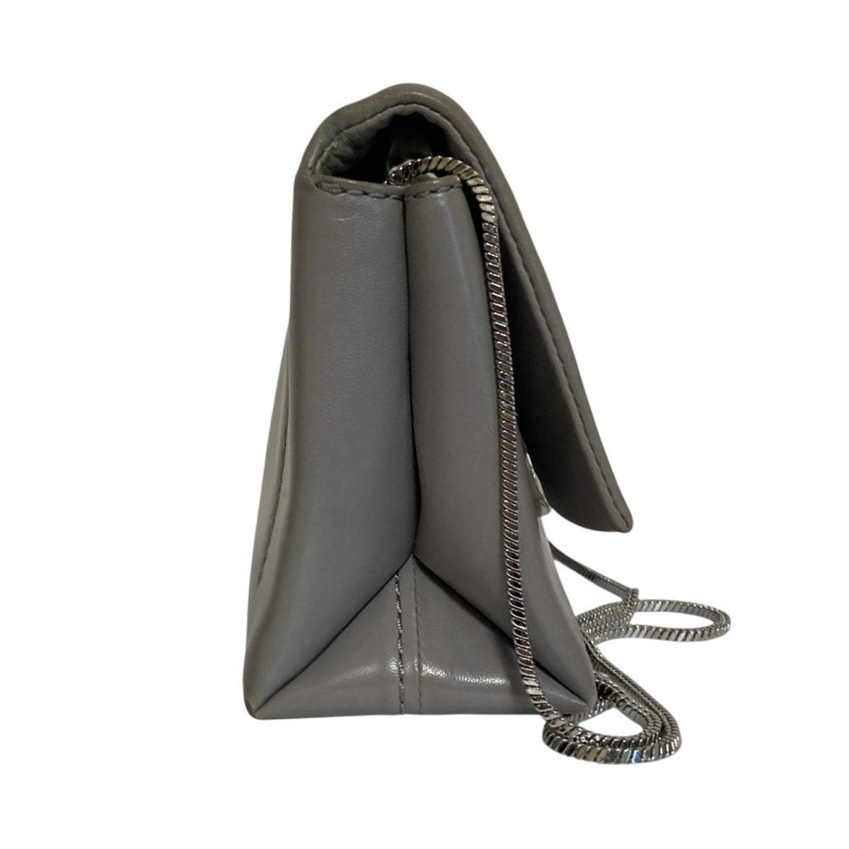 3.1 Phillip Lim Gray Leather Shoulder Bag (Pre-Owned)