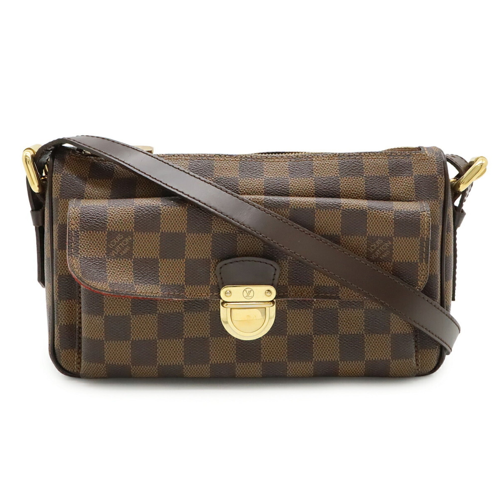 Louis Vuitton Brown Pvc Shoulder Bag (Pre-Owned)