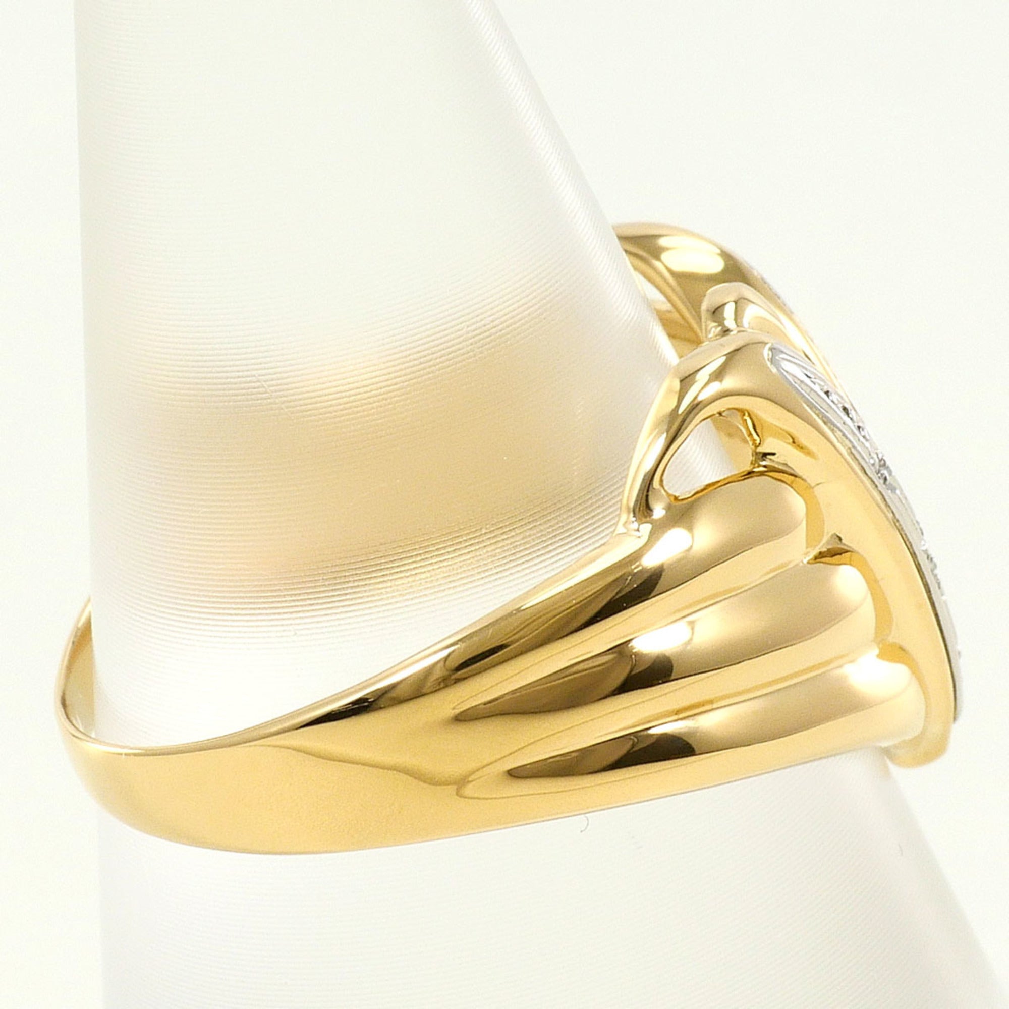 Unbranded Platinum Yellow Gold Yellow Gold (18K) Platinum 900 Band Ring (Pre-Owned)
