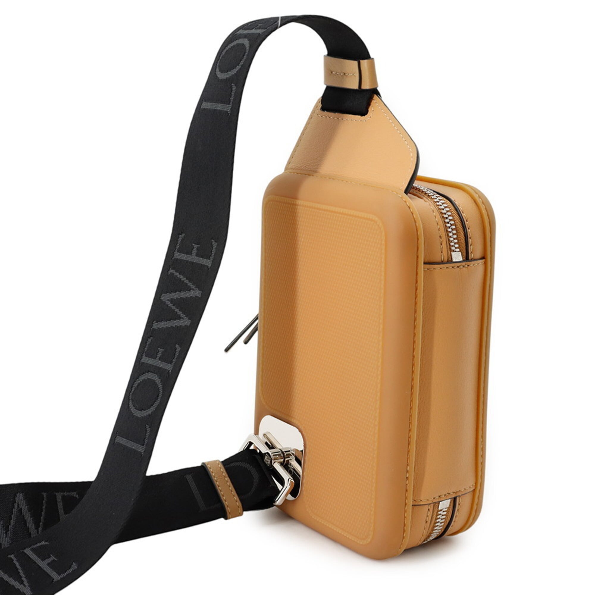 Loewe Camel Leather Handbag Sling Bag (Pre-Owned)