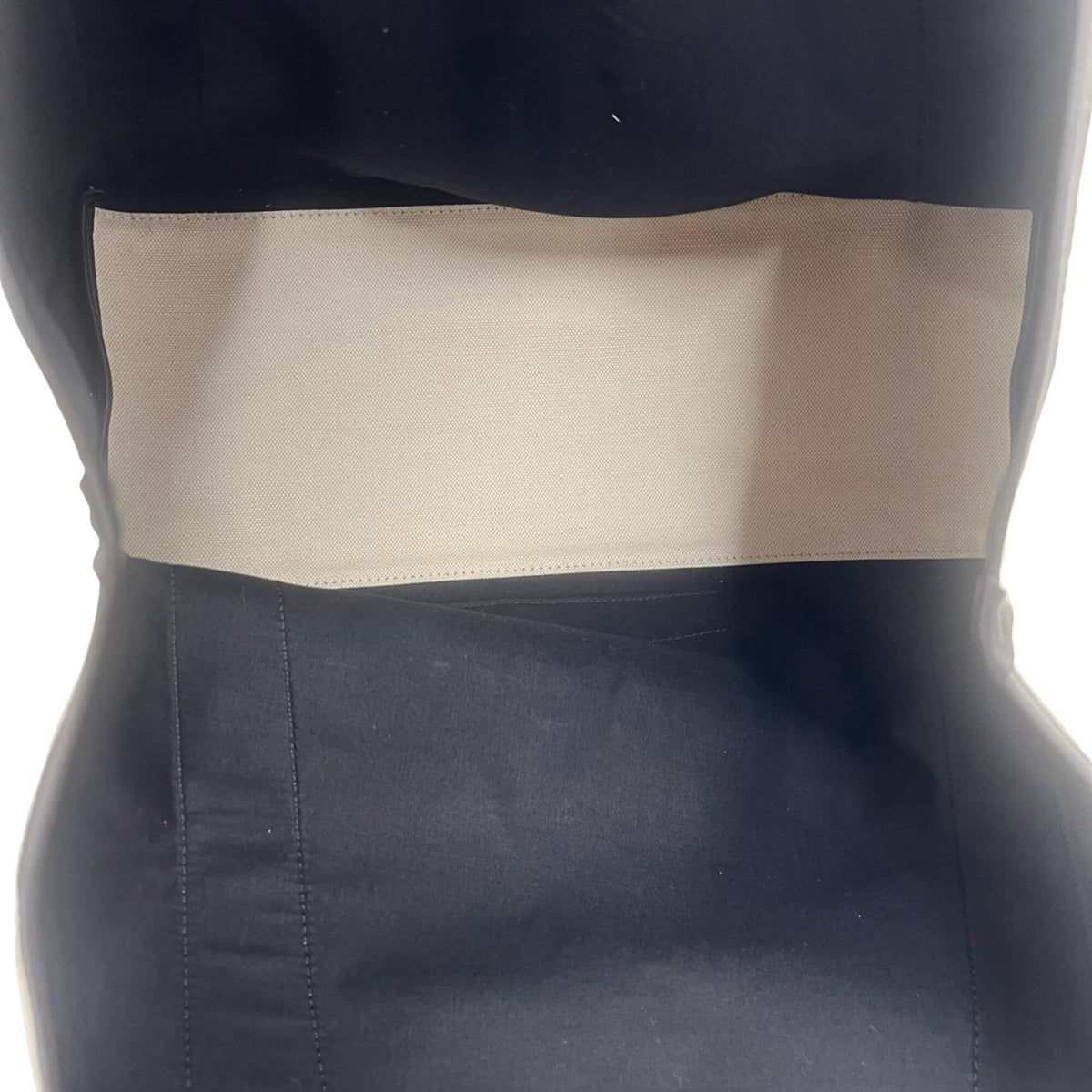 Balenciaga Black White Canvas Leather Pouch Shoulder Bag Tote Bag (Pre-Owned)